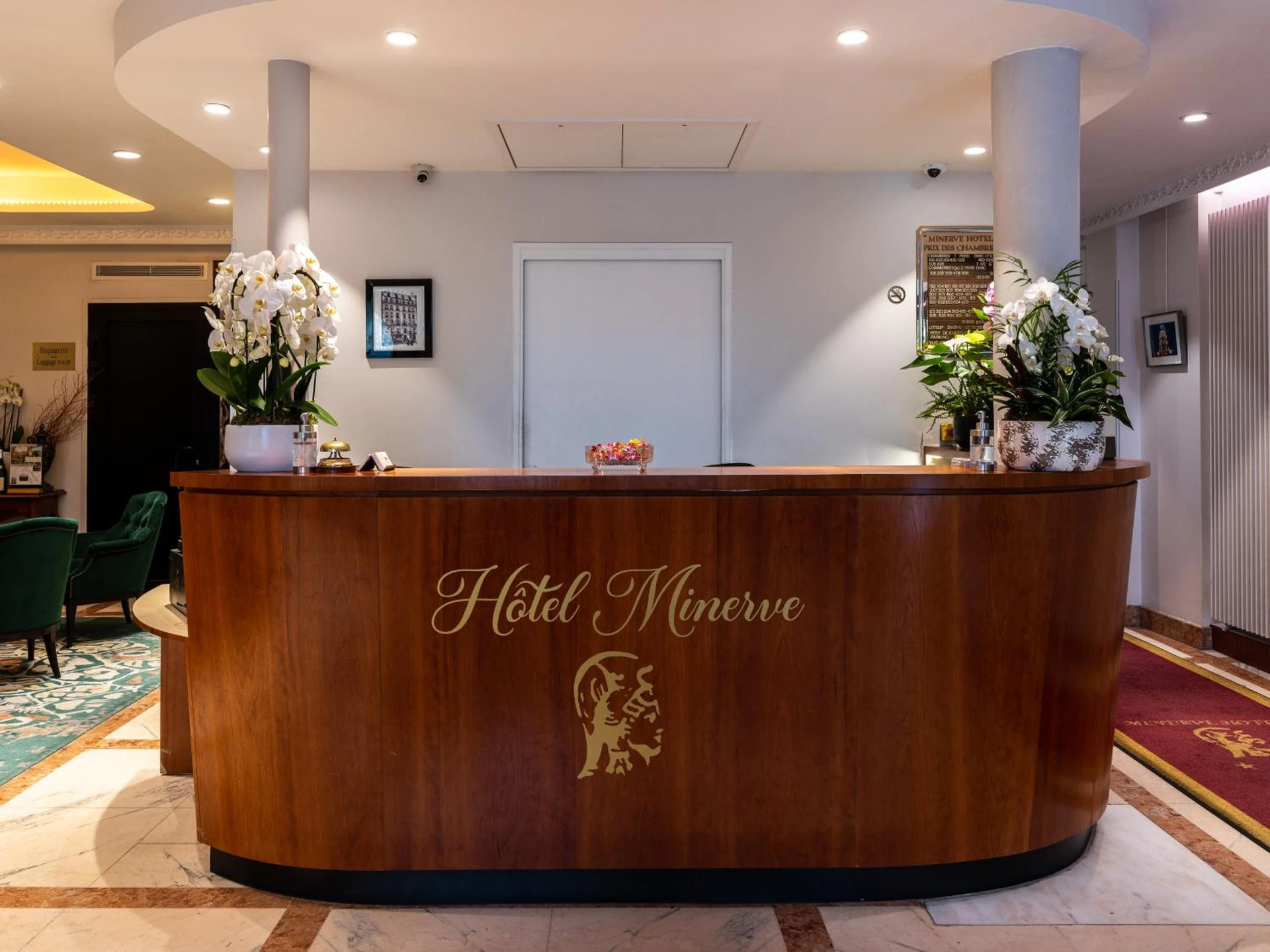Chambre à Hotel Minerve - Organiser un séminaire d'entreprise à Paris
