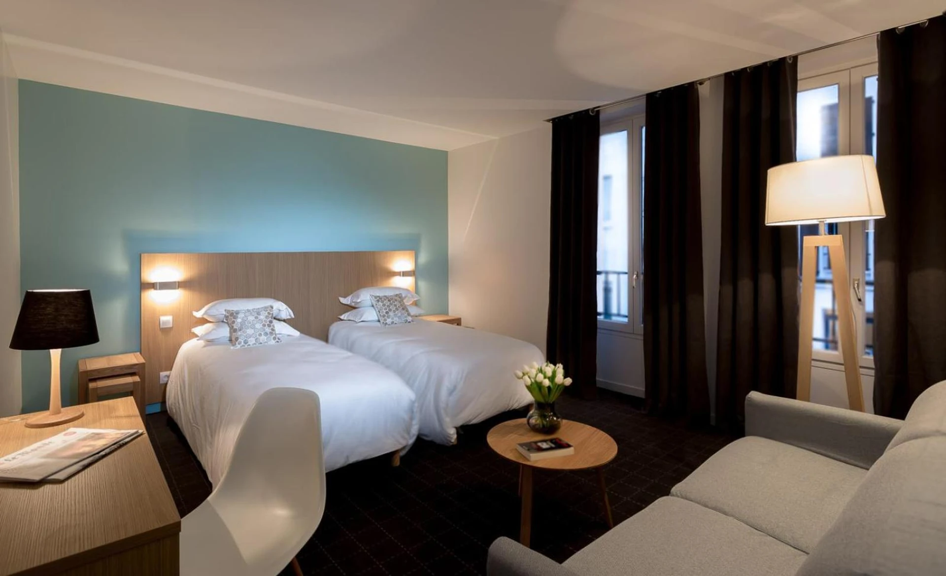 Chambre disponible pour un séminaire d'entreprise à Hotel Mirabeau Eiffel - Paris