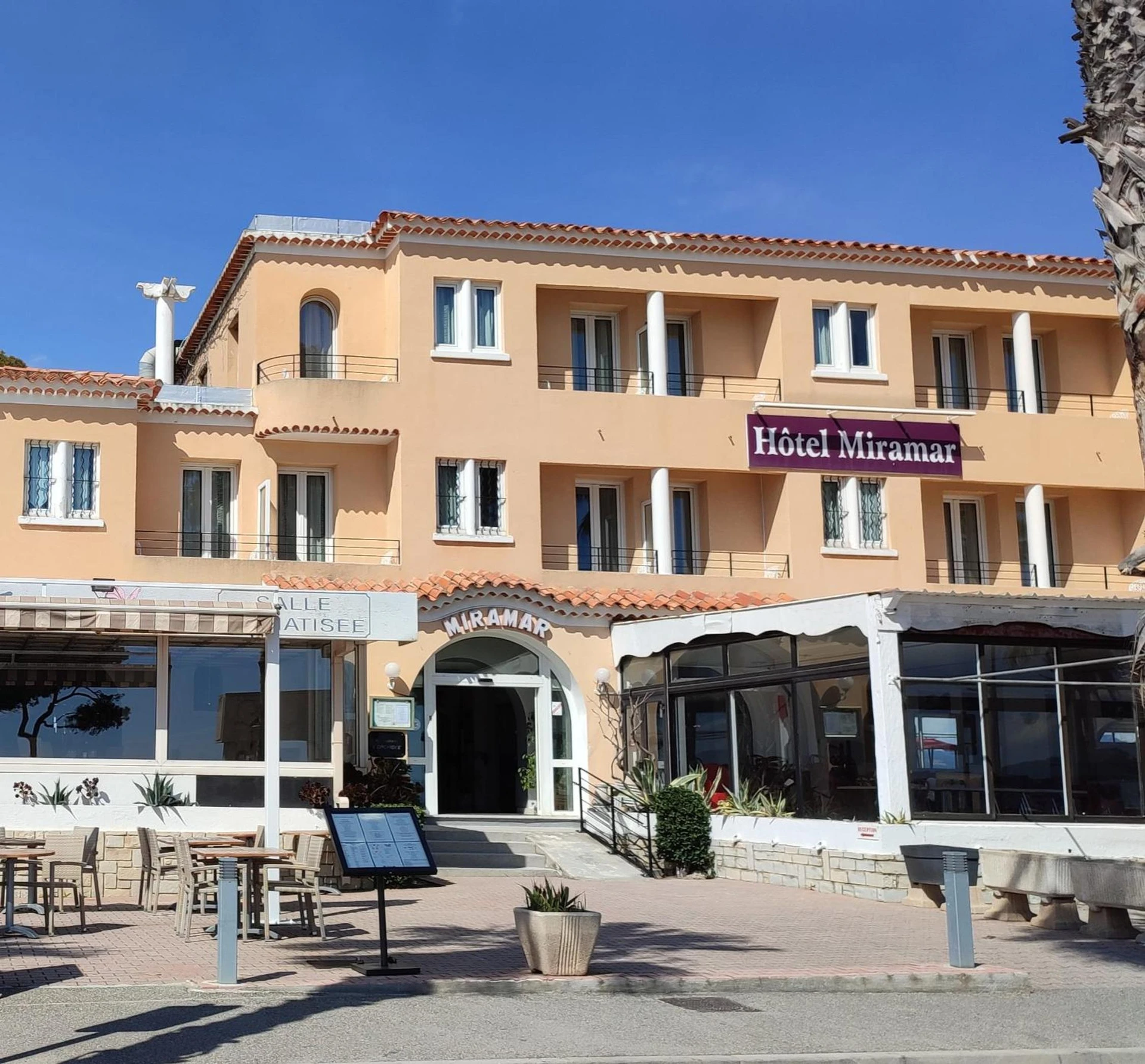 Organiser un séminaire d'entreprise : Hotel Restaurant Miramar L'orchidée à la-ciotat
