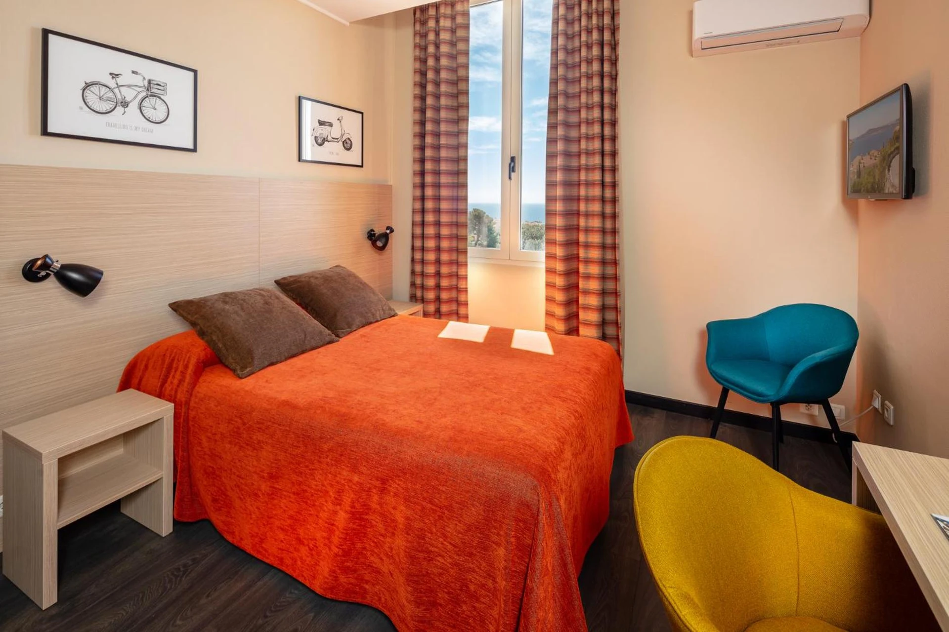 Chambre disponible pour un séminaire d'entreprise à Hotel Miramar - Cap d'Ail