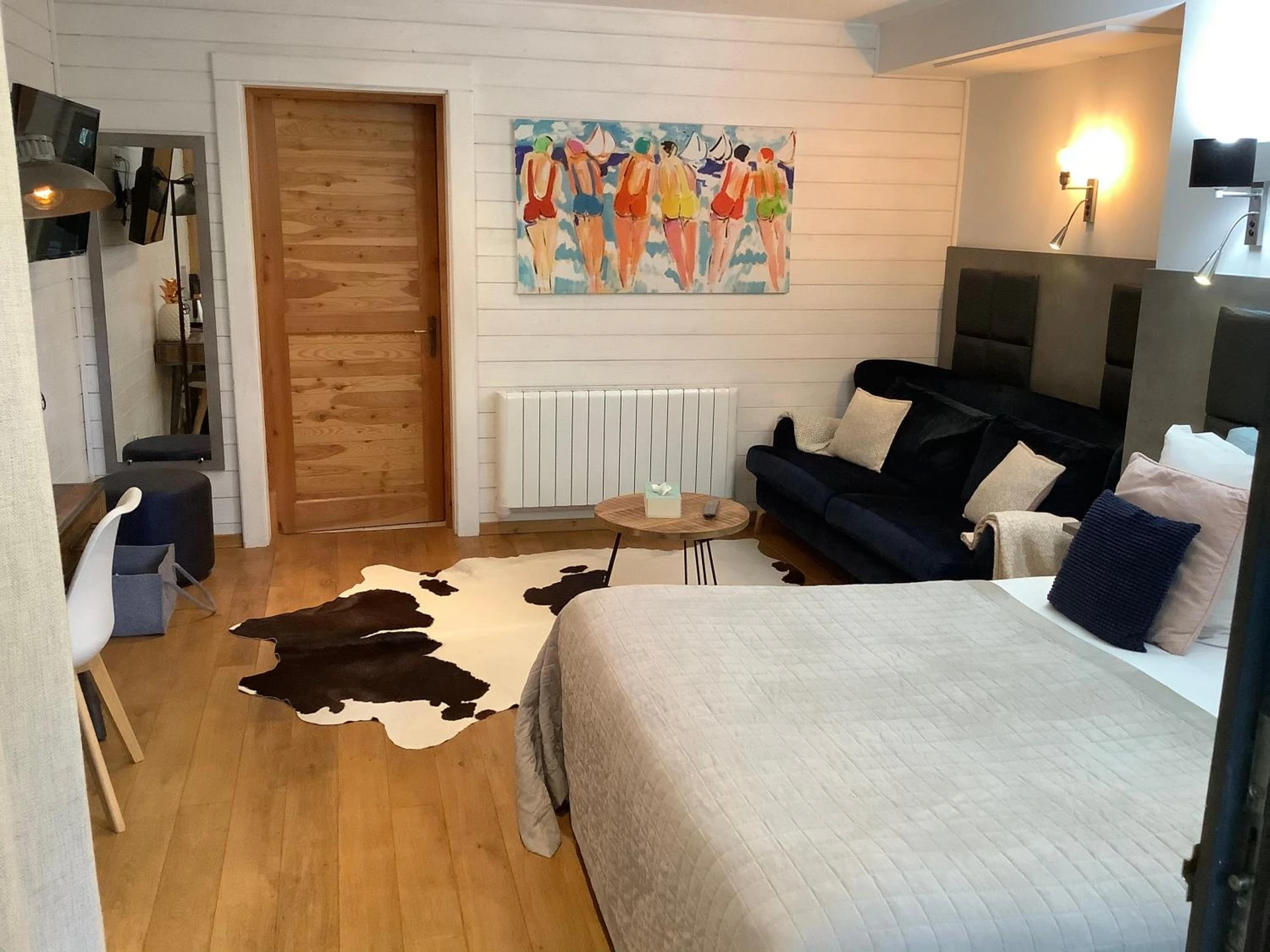 Chambre disponible pour un séminaire d'entreprise à Hôtel Monet - Honfleur