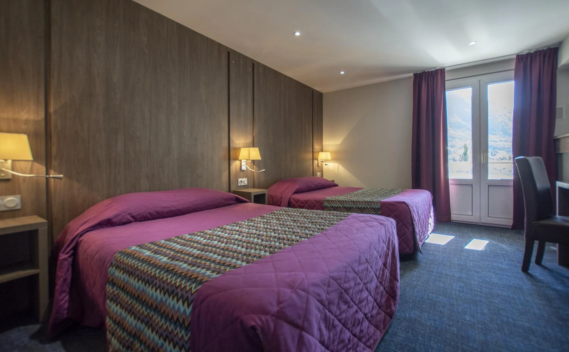 Chambre disponible pour un séminaire d'entreprise à Hôtel Mont-Brison - Briançon