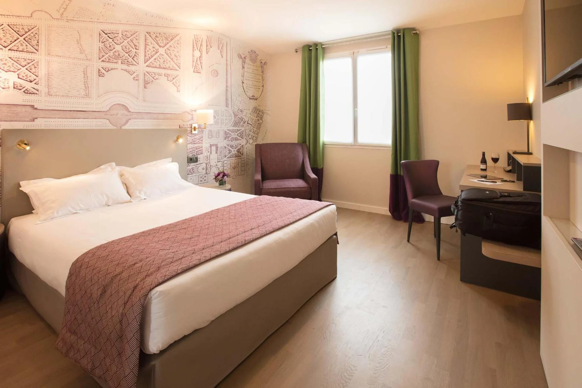 Chambre disponible pour un séminaire d'entreprise à Hotel Montbriand Antony - Ancien Alixia - Antony