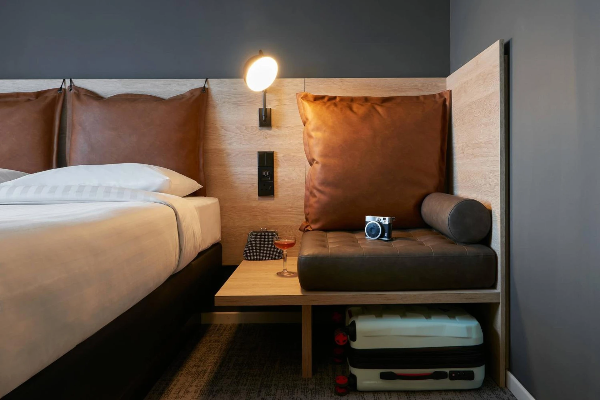 Chambre disponible pour un séminaire d'entreprise à Moxy Sophia Antipolis - Biot