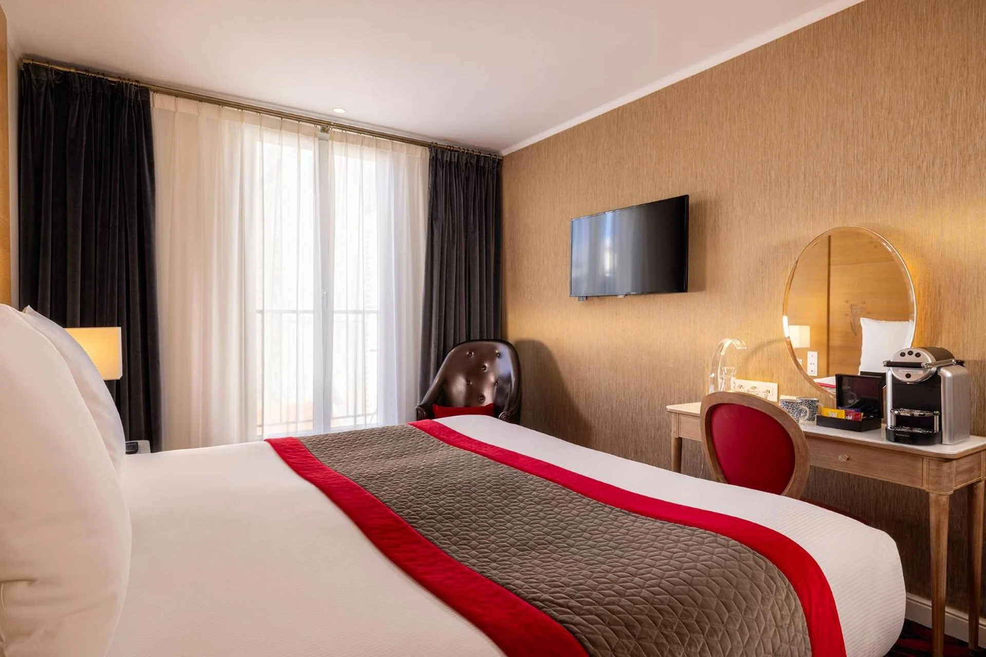 Chambre disponible pour un séminaire d'entreprise à Hotel Muguet - Paris