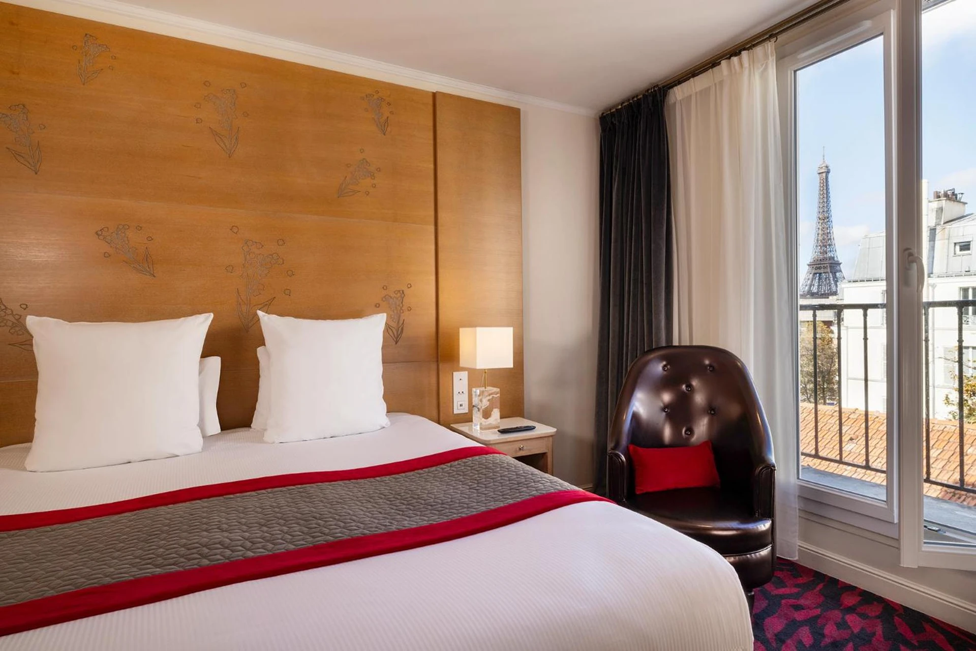 Chambre disponible pour un séminaire d'entreprise à Hotel Muguet - Paris