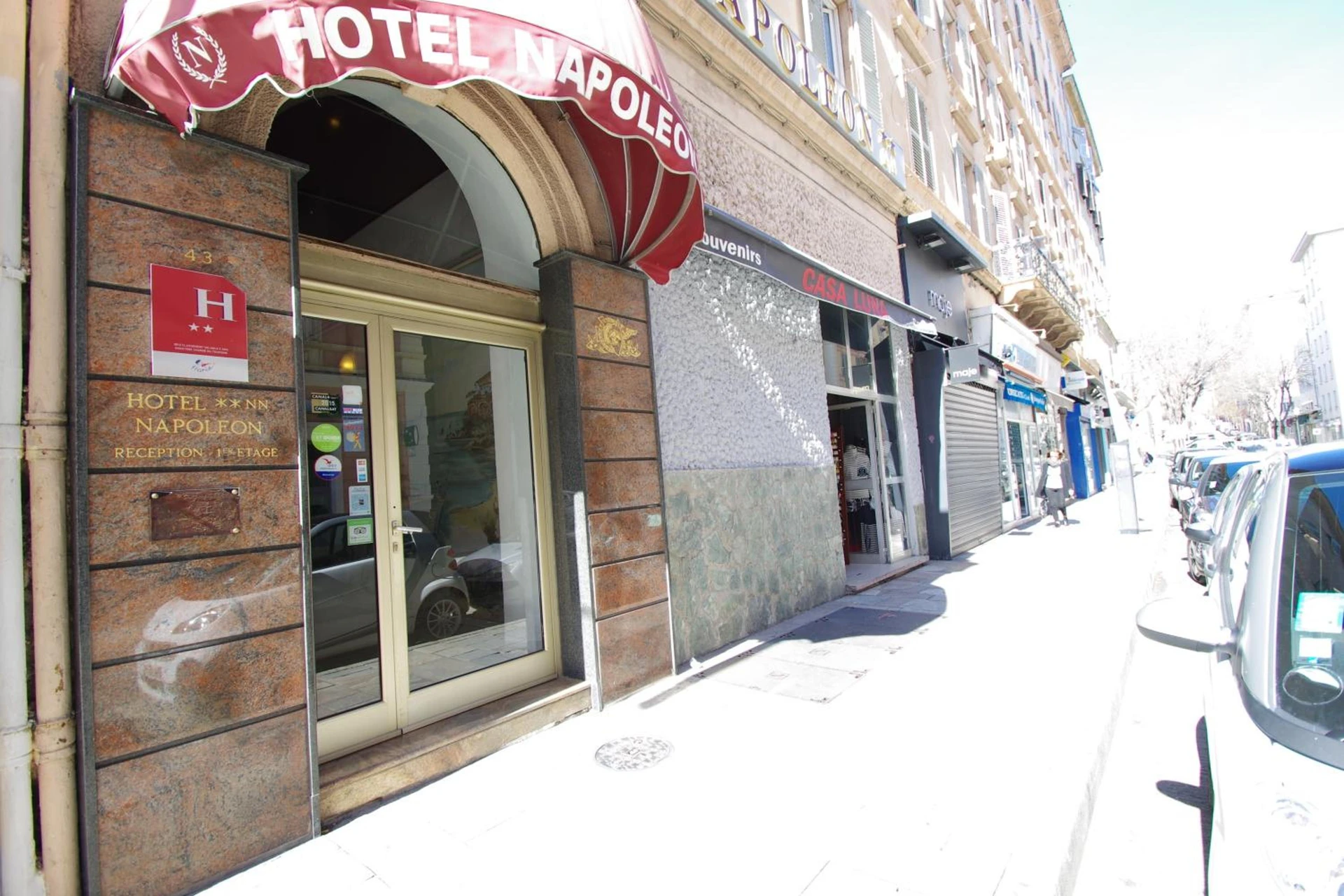 Chambre à Hôtel Napoléon - Organiser un séminaire d'entreprise à Bastia