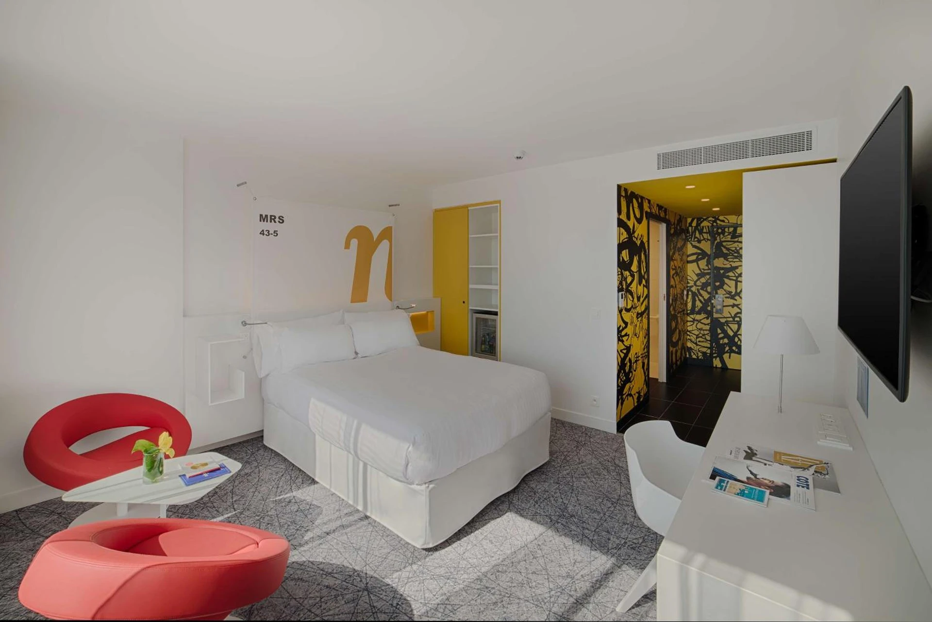 Chambre disponible pour un séminaire d'entreprise à nhow Marseille - Marseille