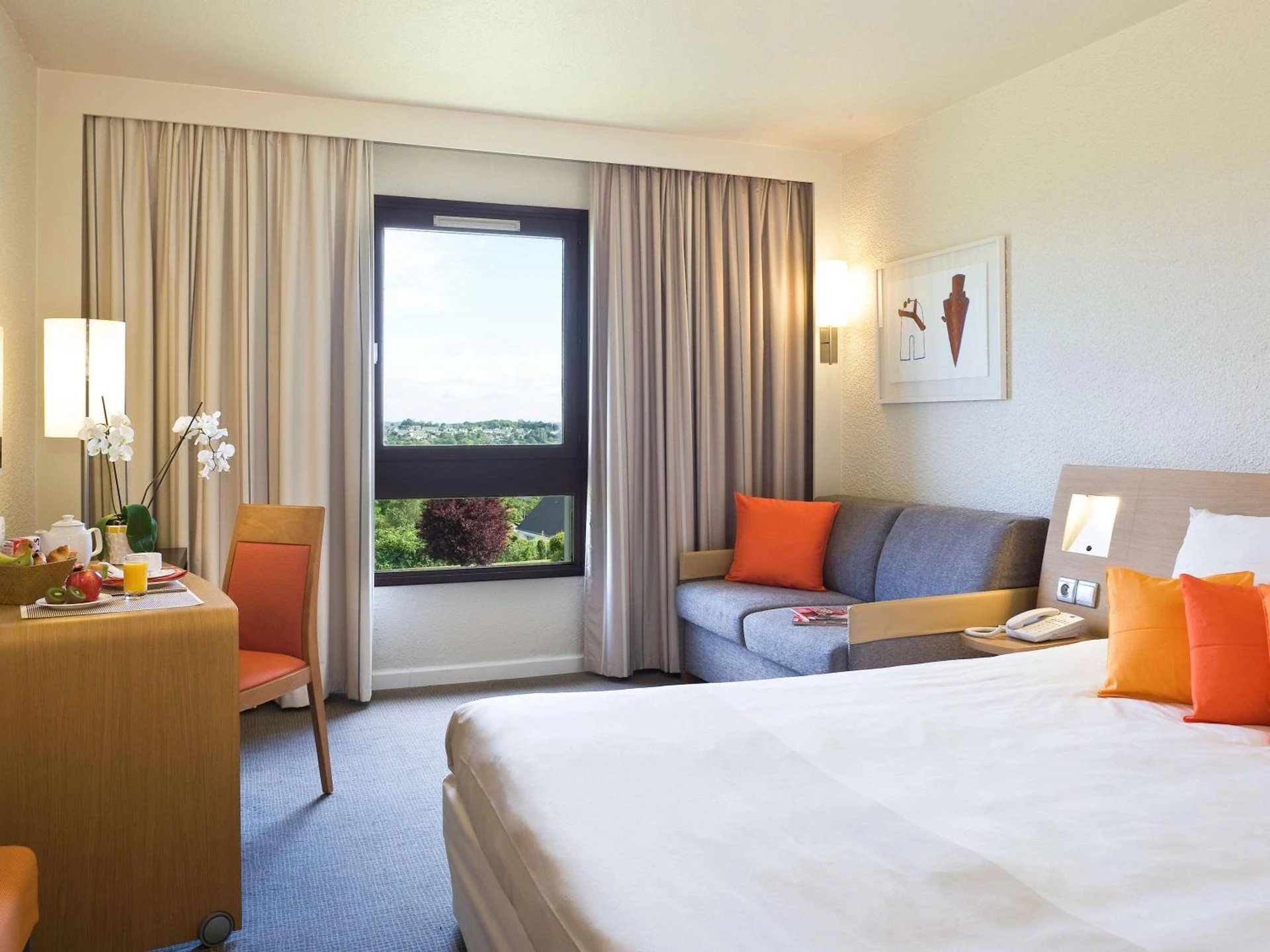 Chambre disponible pour un séminaire d'entreprise à Novotel Amboise - Amboise