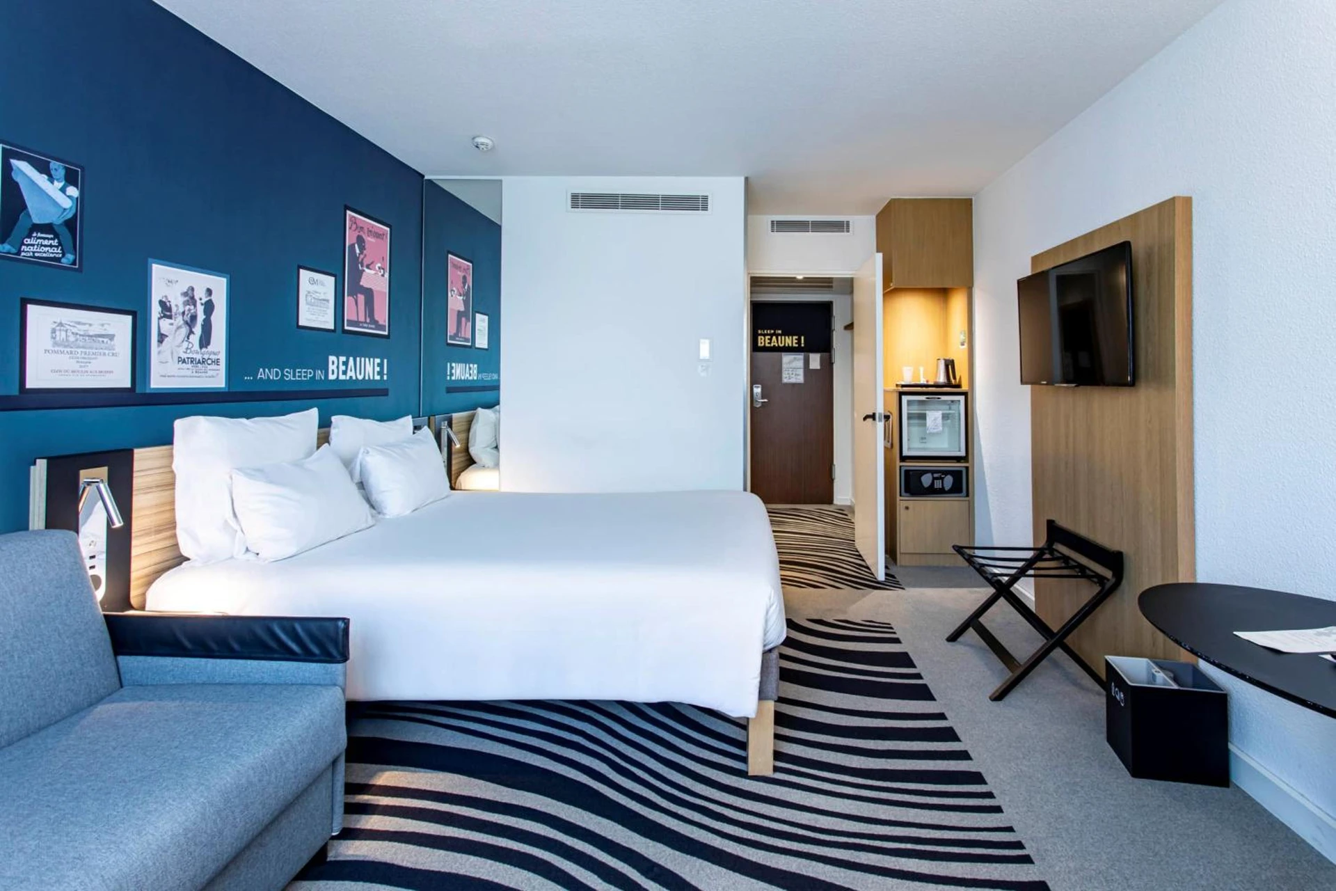 Magnifique chambre pour un séminaire d'entreprise à Novotel Beaune - Beaune