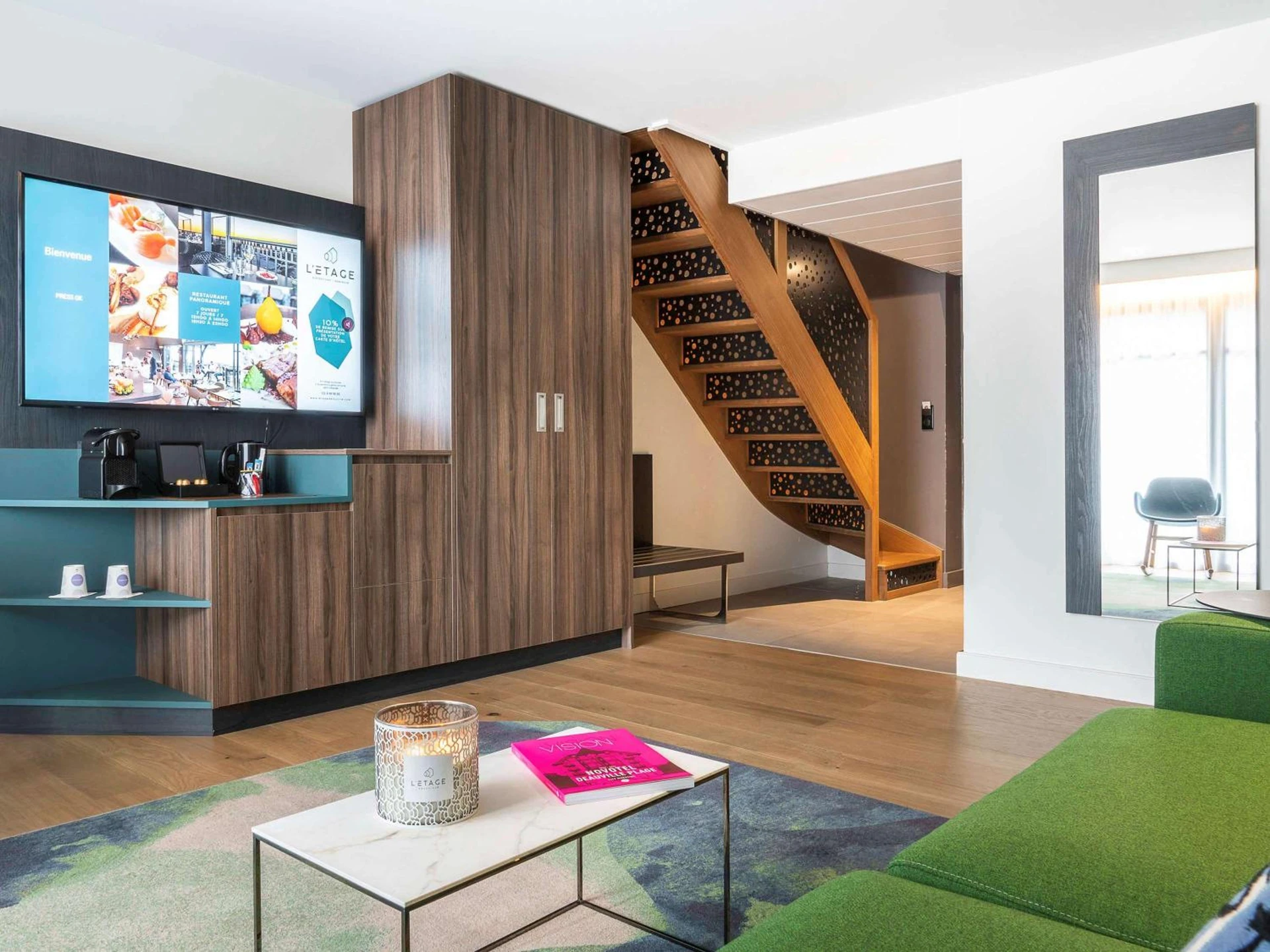 Magnifique chambre pour un séminaire d'entreprise à Novotel Deauville Plage - Deauville