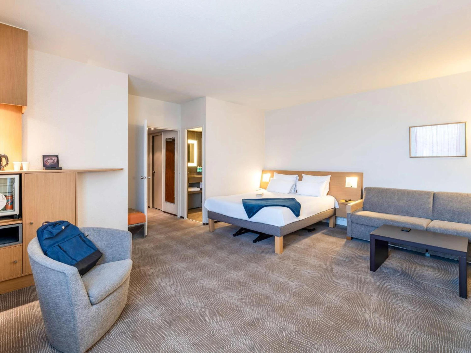 Chambre disponible pour un séminaire d'entreprise à Novotel Grenoble Centre - Grenoble