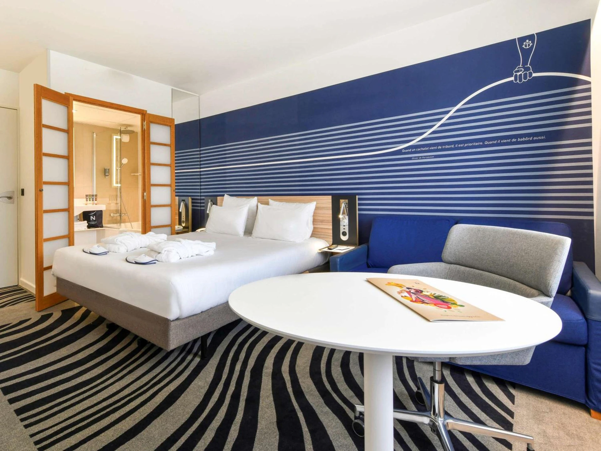 Chambre disponible pour un séminaire d'entreprise à Novotel La Rochelle Centre - La Rochelle