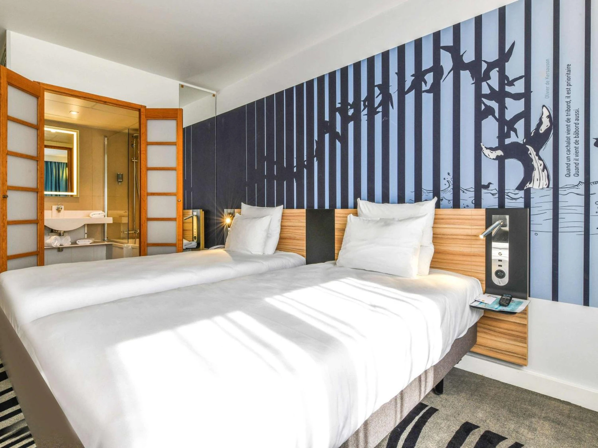 Chambre disponible pour un séminaire d'entreprise à Novotel La Rochelle Centre - La Rochelle