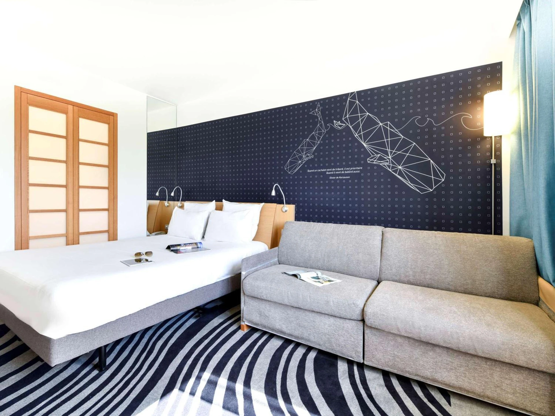 Magnifique chambre pour un séminaire d'entreprise à Novotel La Rochelle Centre - La Rochelle
