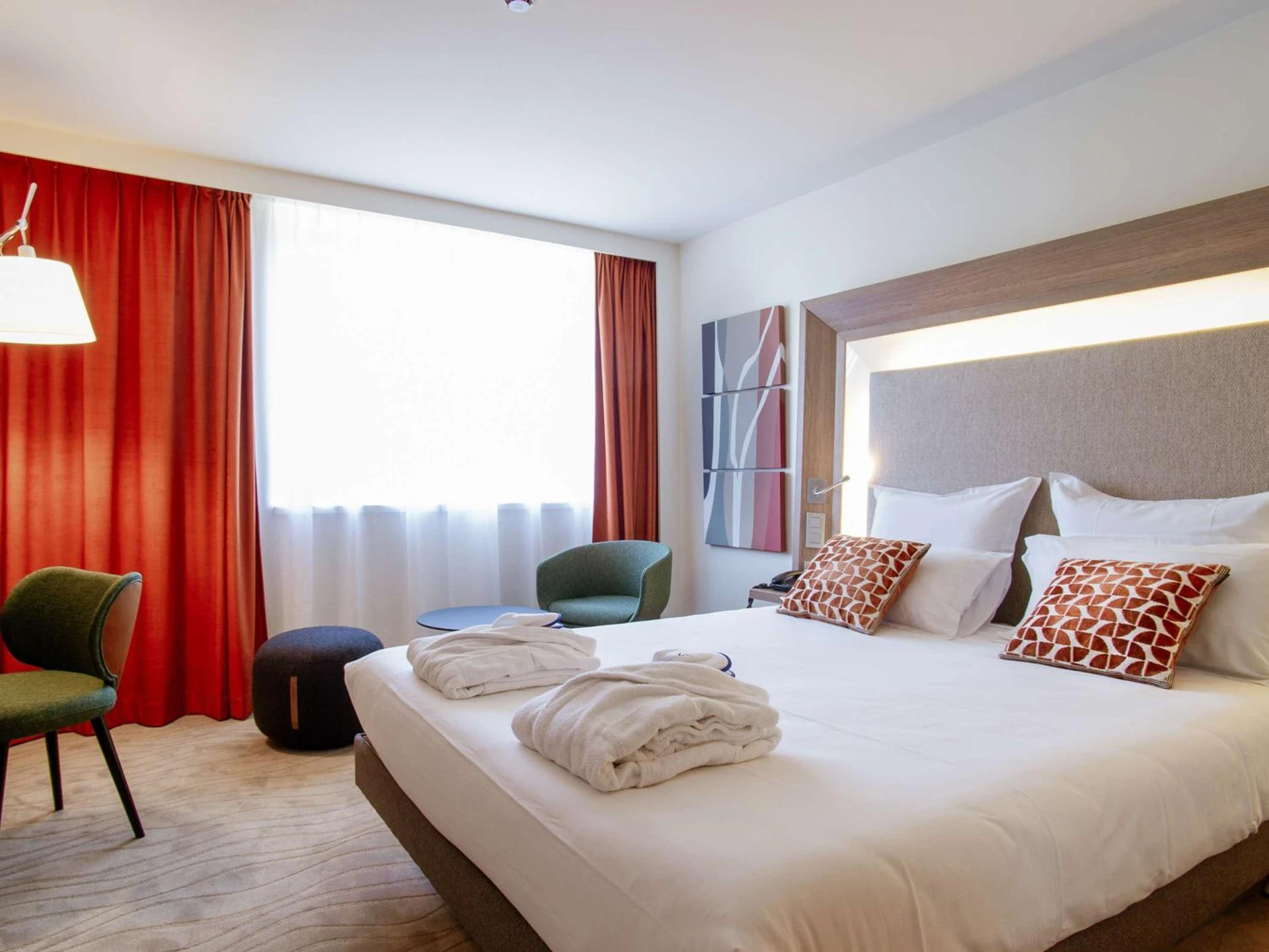 Chambre disponible pour un séminaire d'entreprise à Novotel Lyon Centre-Confluence Bord de Saone - Lyon