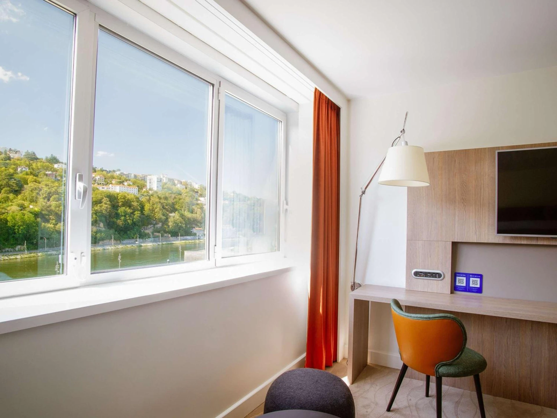 Chambre disponible pour un séminaire d'entreprise à Novotel Lyon Centre-Confluence Bord de Saone - Lyon