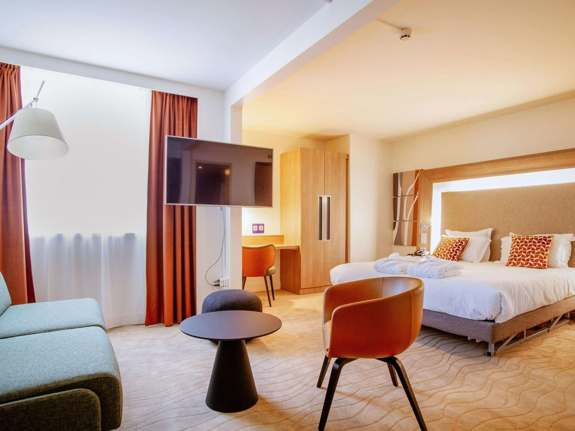Chambre disponible pour un séminaire d'entreprise à Novotel Lyon Centre-Confluence Bord de Saone - Lyon
