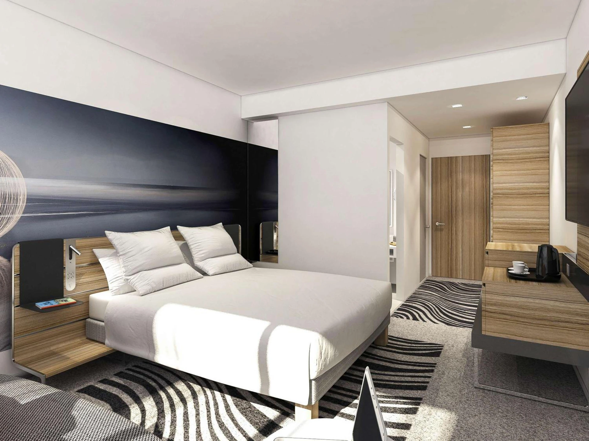 Chambre disponible pour un séminaire d'entreprise à Novotel Montpellier - Montpellier