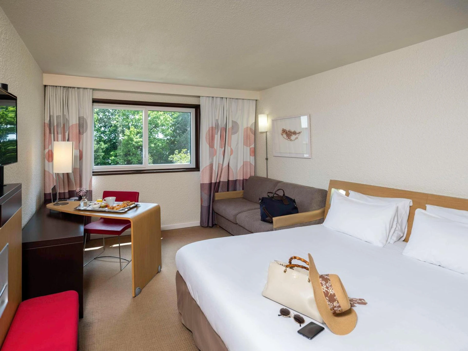 Chambre disponible pour un séminaire d'entreprise à Novotel Nantes Carquefou - Carquefou