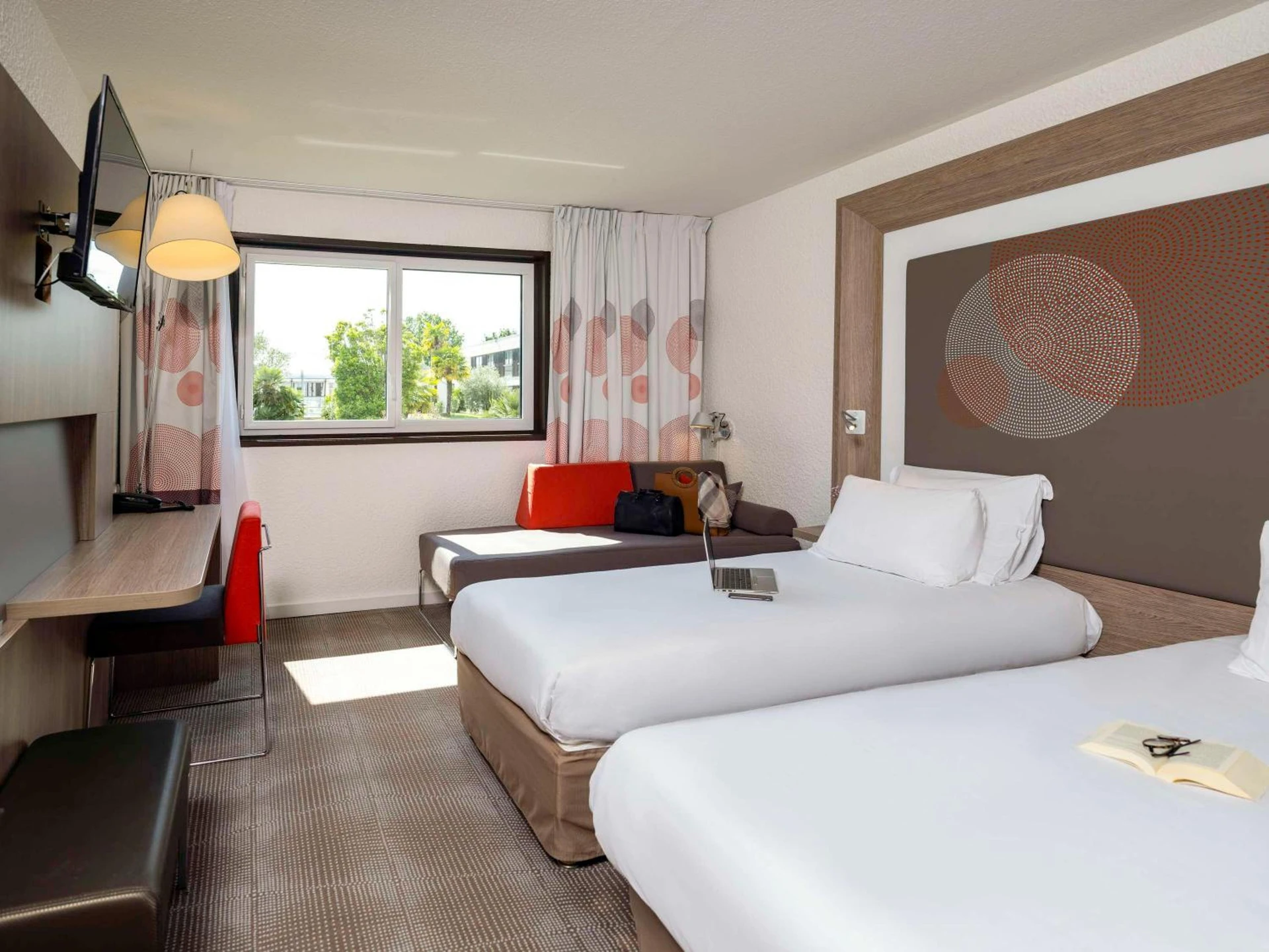 Chambre disponible pour un séminaire d'entreprise à Novotel Nantes Carquefou - Carquefou