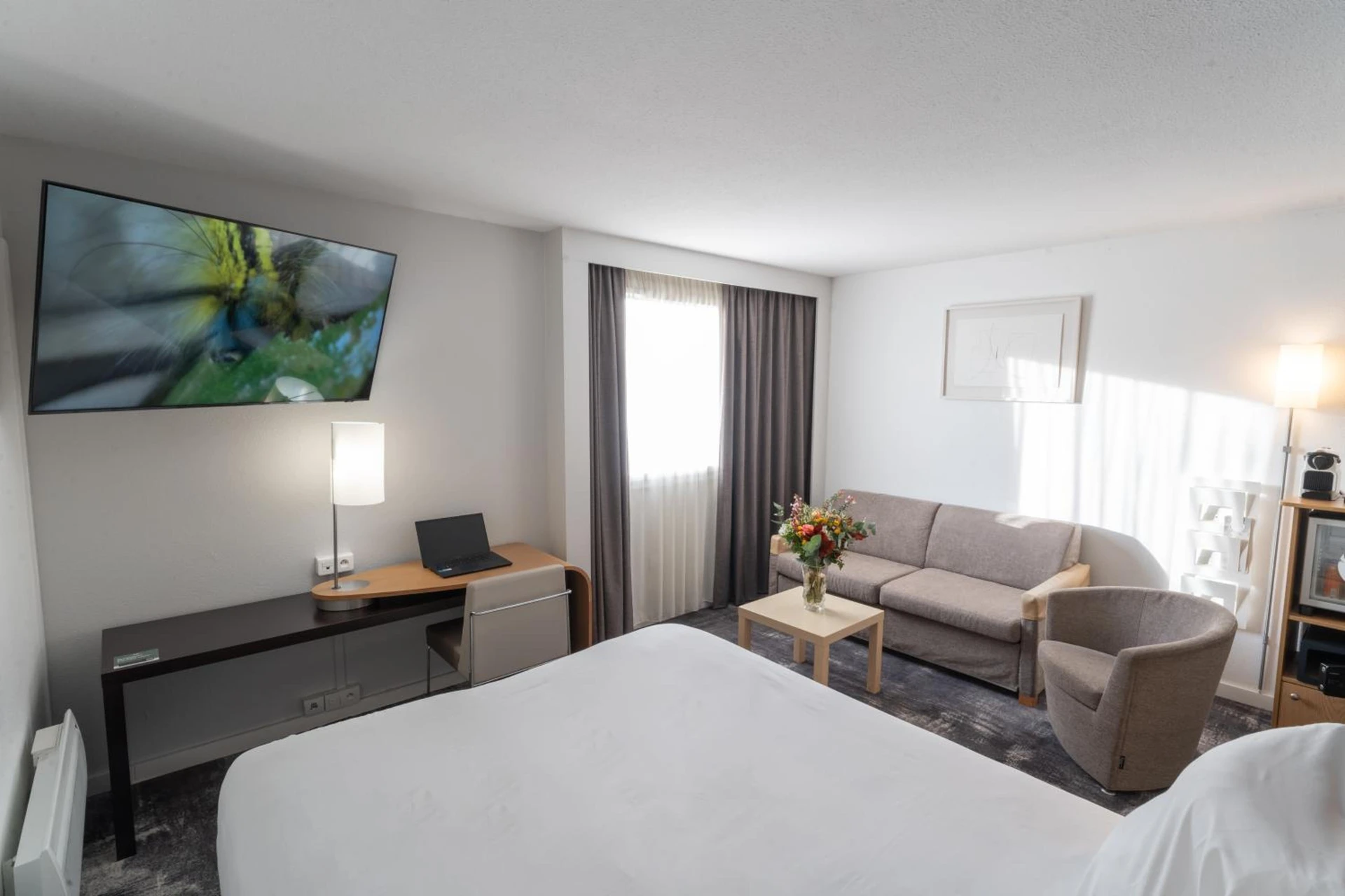 Chambre disponible pour un séminaire d'entreprise à Novotel Nantes Centre Bord de Loire - Nantes