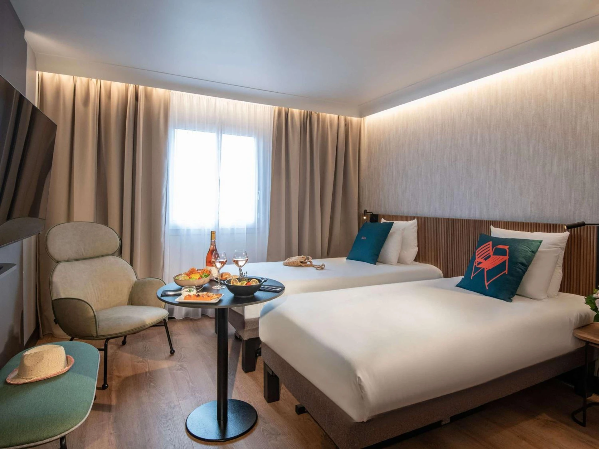 Chambre disponible pour un séminaire d'entreprise à Novotel Nice Arenas Aeroport - Nice