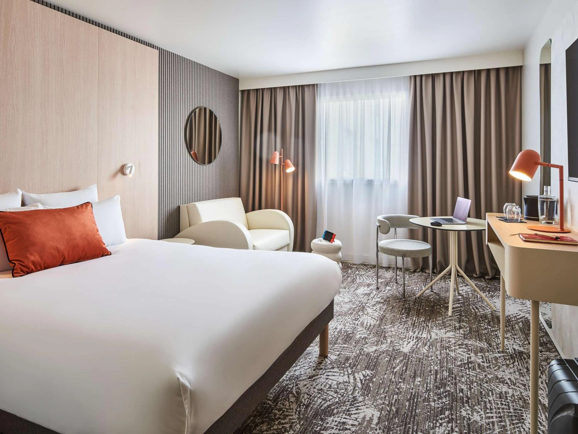 Chambre disponible pour un séminaire d'entreprise à Novotel Paris 13 Porte d'Italie - Le Kremlin-Bicêtre