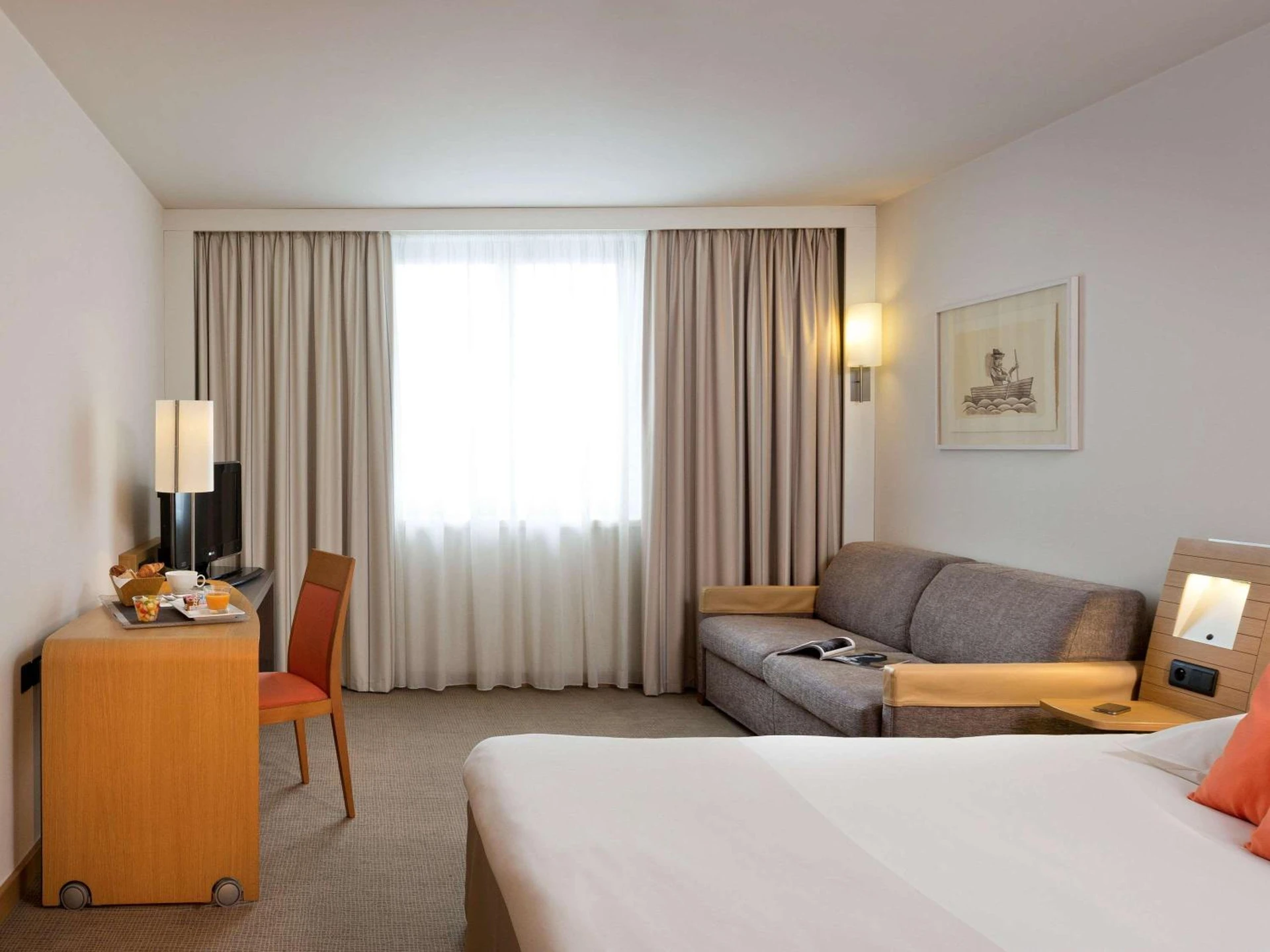 Magnifique chambre pour un séminaire d'entreprise à Novotel Paris Roissy CDG Convention - Roissy-en-France