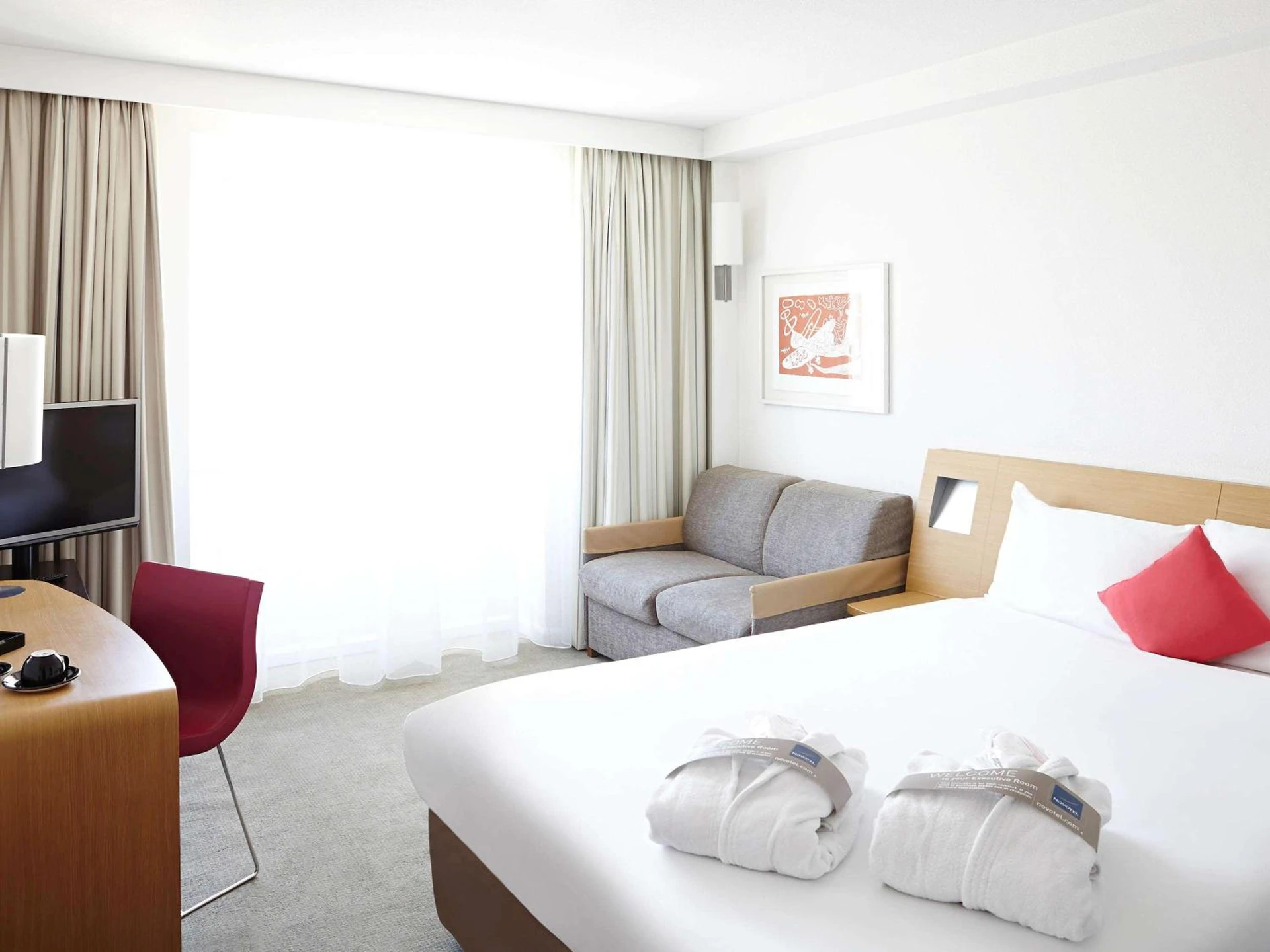 Chambre disponible pour un séminaire d'entreprise à Novotel Toulouse Purpan Aéroport - Toulouse