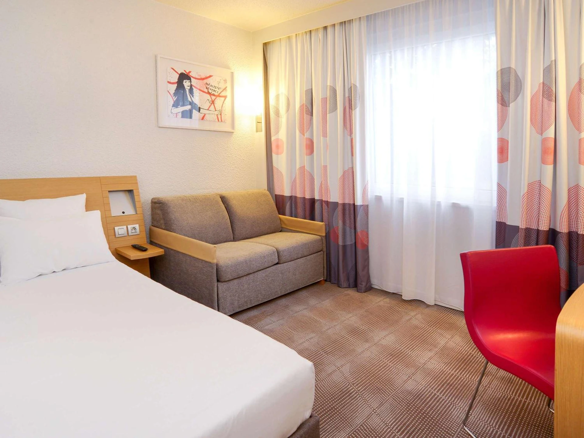 Magnifique chambre pour un séminaire d'entreprise à Novotel Toulouse Purpan Aéroport - Toulouse