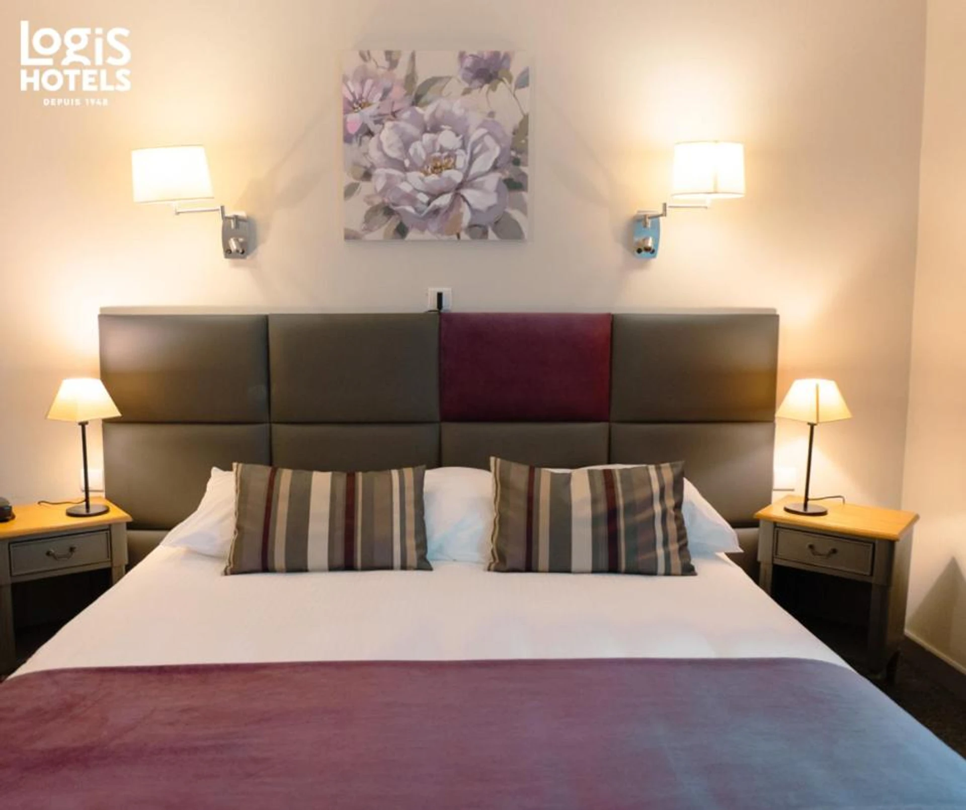 Chambre disponible pour un séminaire d'entreprise à Hôtel Spa & Restaurant Ô Pervenches - Chambéry