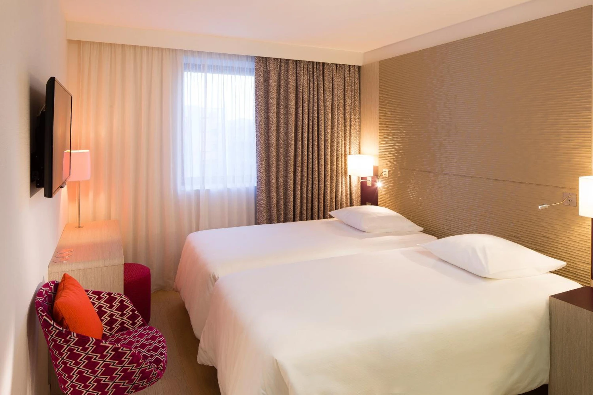 Chambre disponible pour un séminaire d'entreprise à Oceania Rennes - Saint-Grégoire