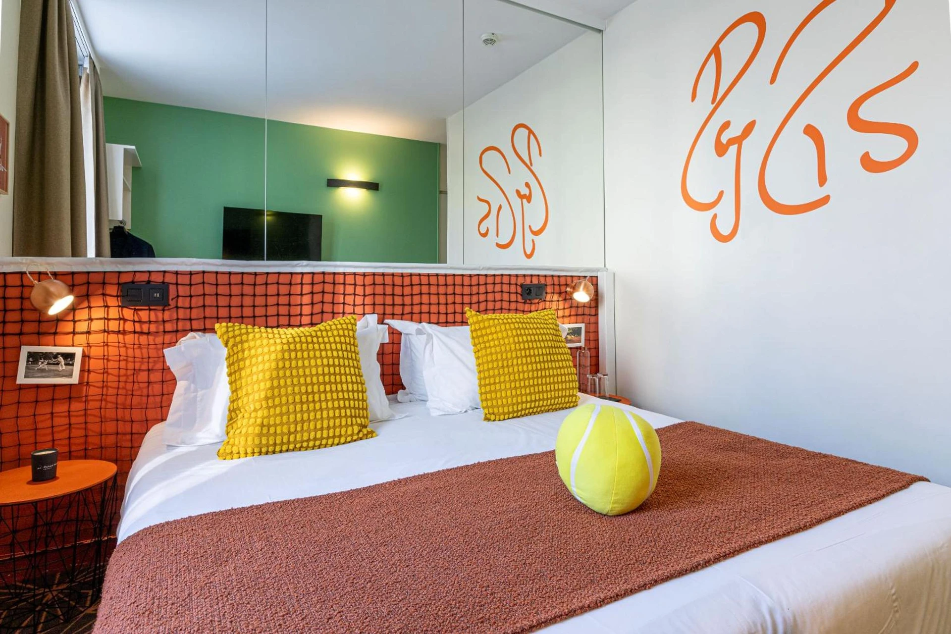 Chambre disponible pour un séminaire d'entreprise à Hotel Olympic Paris Boulogne by Patrick Hayat - Boulogne-Billancourt