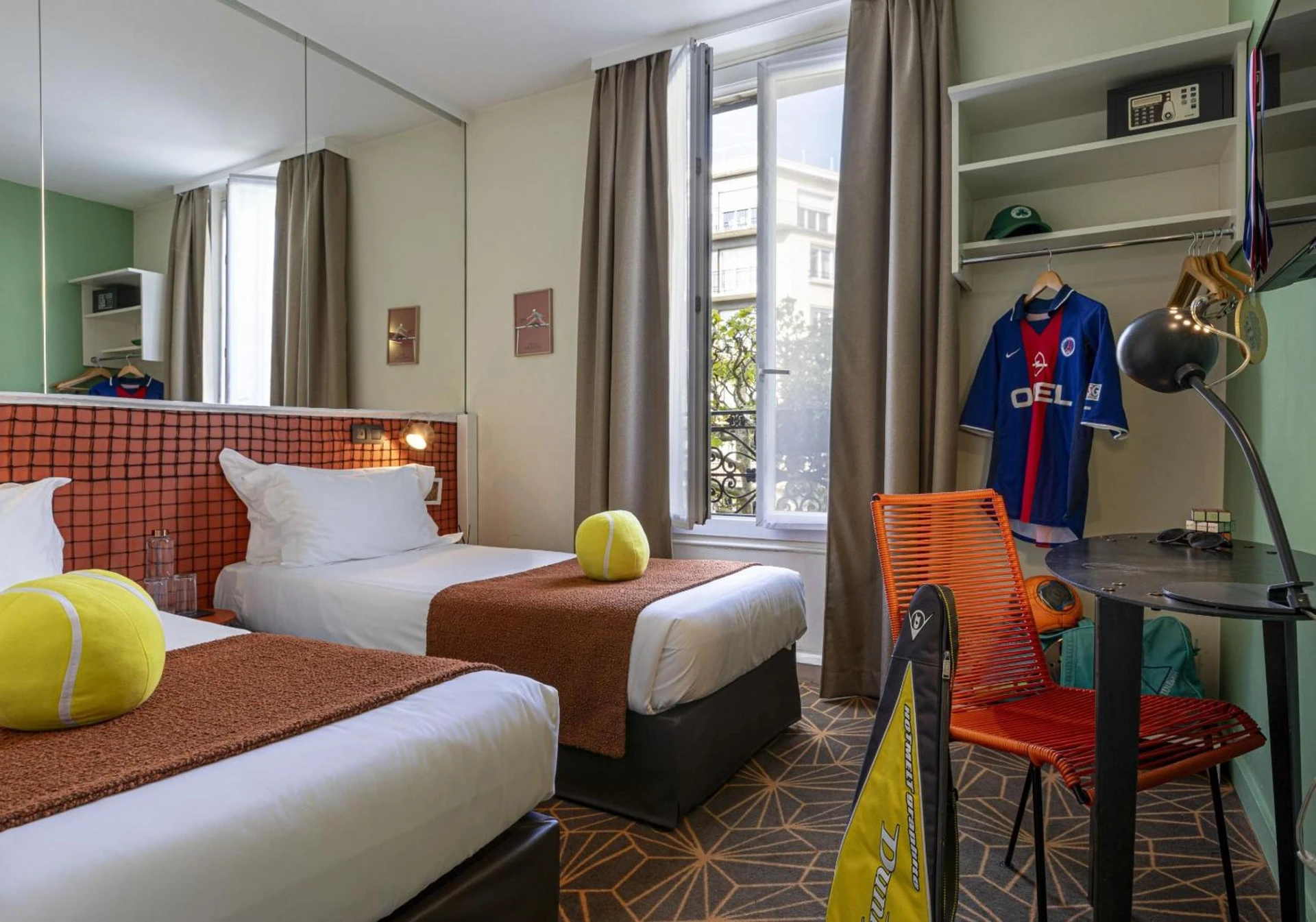 Magnifique chambre pour un séminaire d'entreprise à Hotel Olympic Paris Boulogne by Patrick Hayat - Boulogne-Billancourt