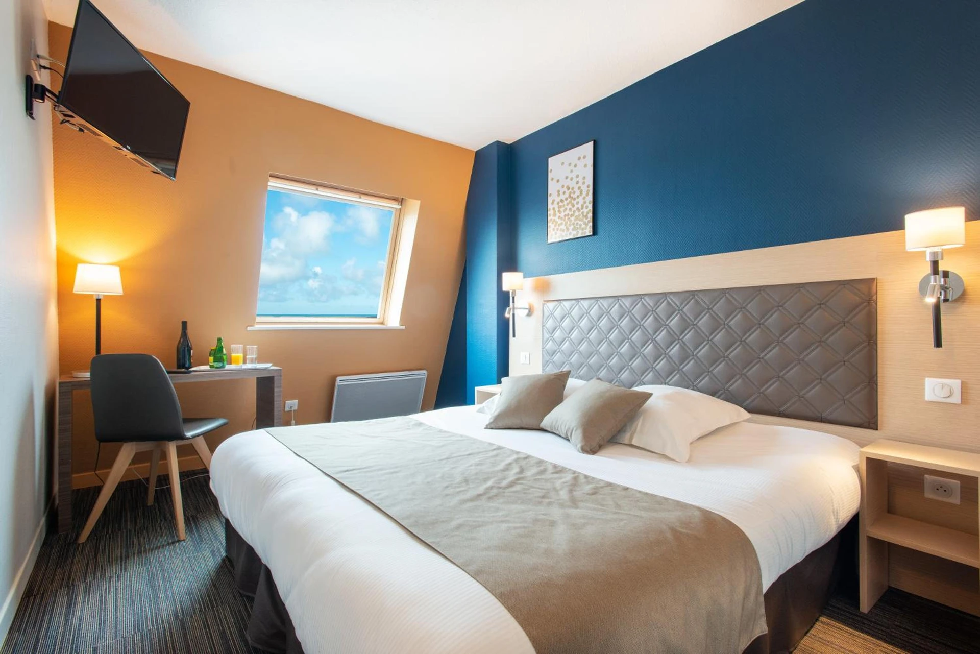 Chambre disponible pour un séminaire d'entreprise à Opal'Inn - Boulogne-sur-Mer