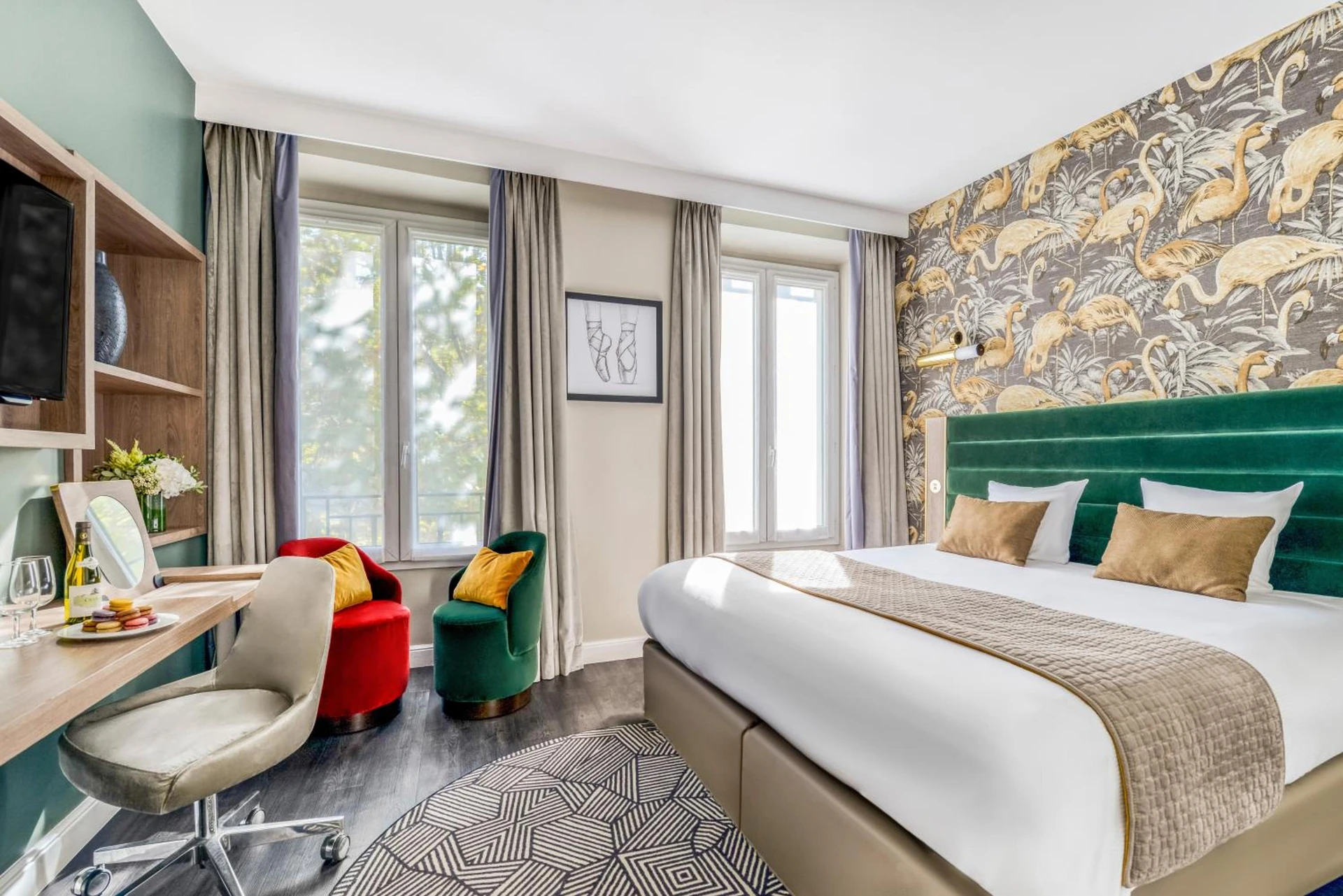 Chambre à Hotel Opéra Opal - Organiser un séminaire d'entreprise à Paris