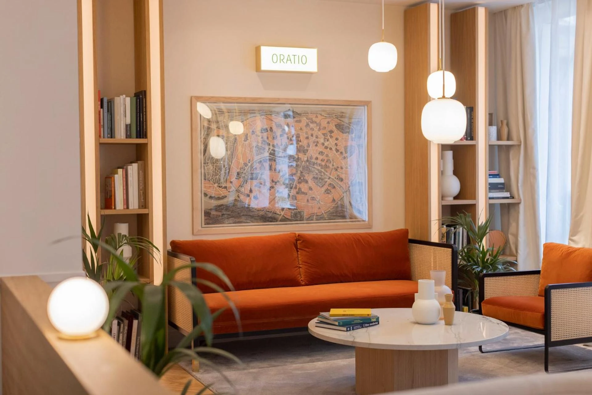 Chambre à Hôtel Oratio - Organiser un séminaire d'entreprise à Paris
