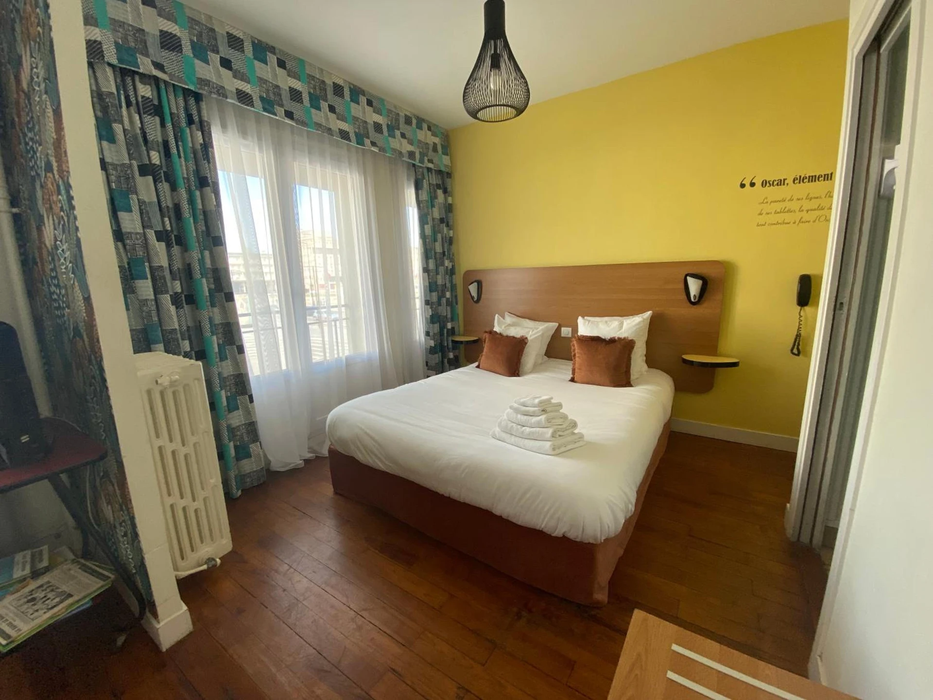 Chambre disponible pour un séminaire d'entreprise à Oscar Hôtel Le Havre Centre - Le Havre