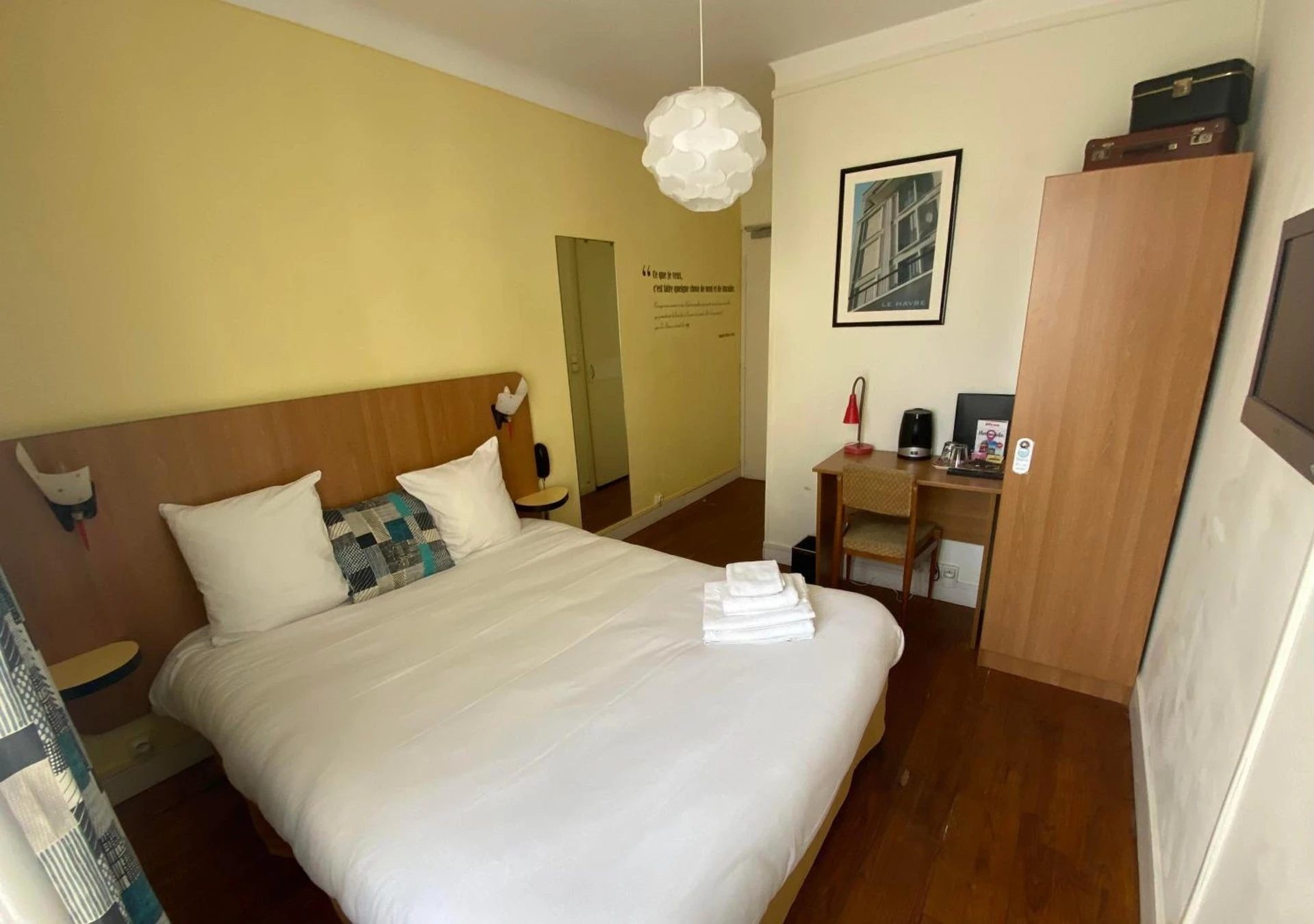 Chambre disponible pour un séminaire d'entreprise à Oscar Hôtel Le Havre Centre - Le Havre