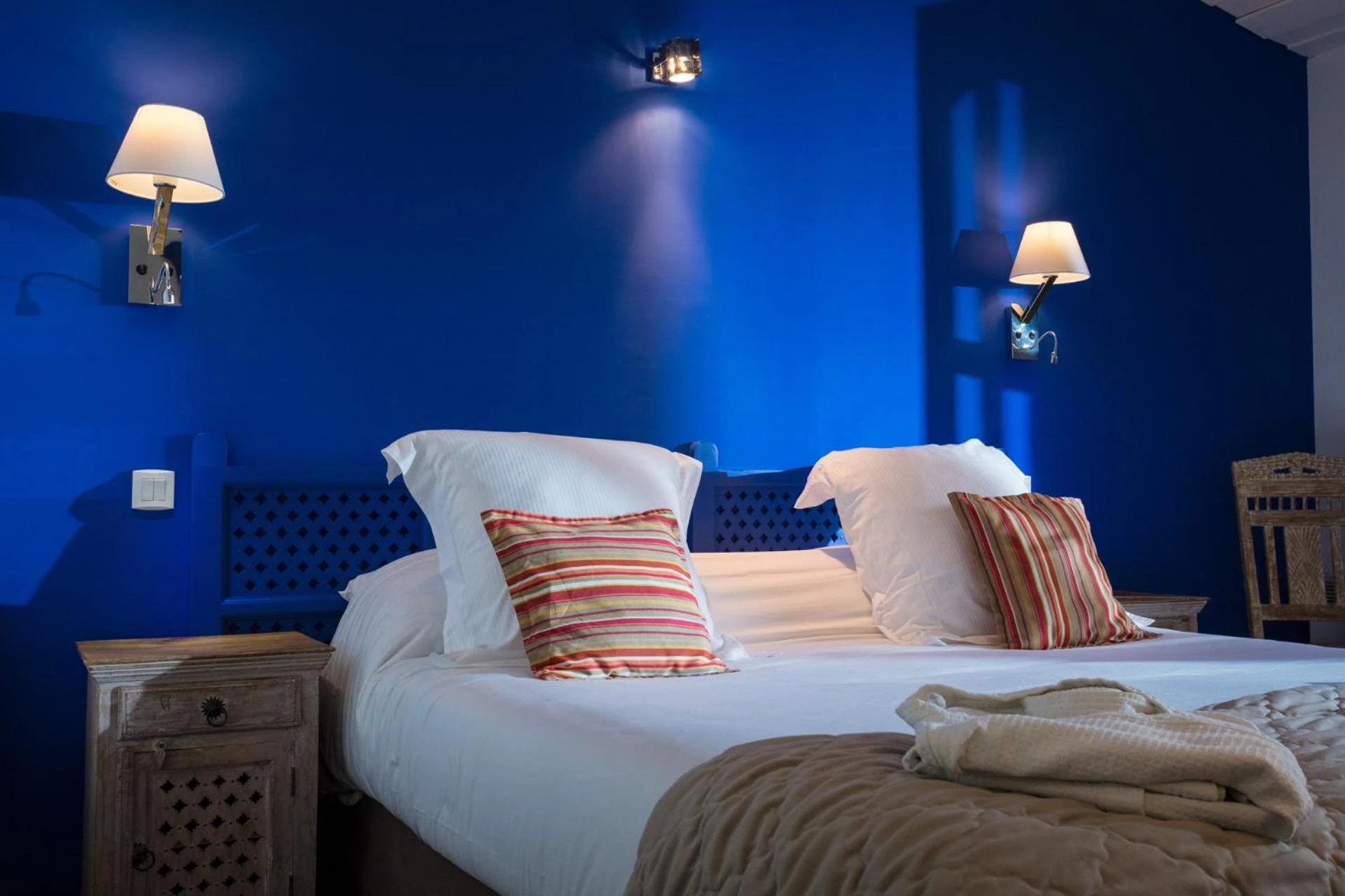 Chambre disponible pour un séminaire d'entreprise à Oustau Camarguen Hôtel & Spa - Le Grau-du-Roi