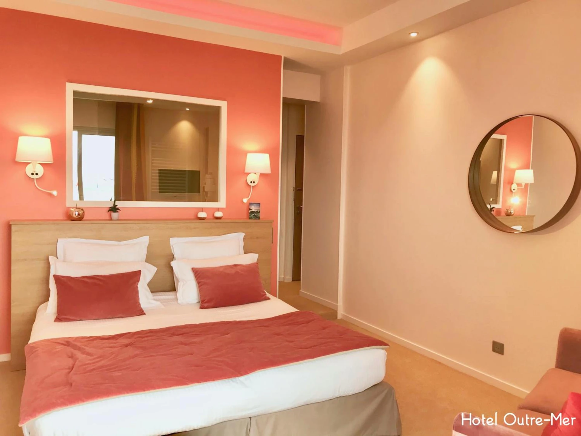 Chambre disponible pour un séminaire d'entreprise à Hôtel Outre-Mer - Villa Le Couchant - Villers-sur-Mer