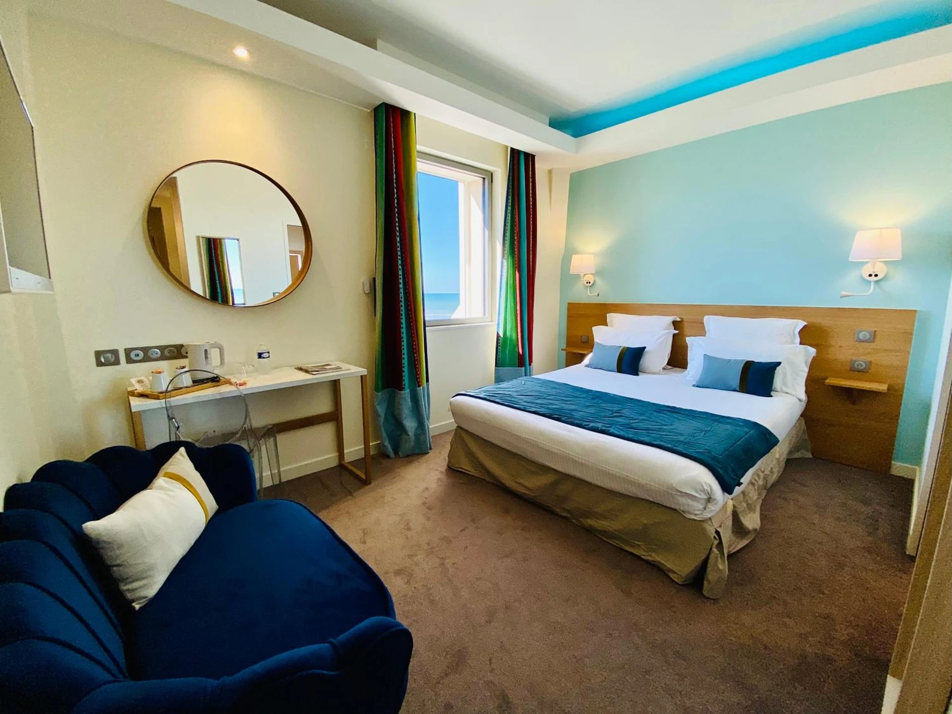 Chambre disponible pour un séminaire d'entreprise à Hôtel Outre-Mer - Villa Le Couchant - Villers-sur-Mer