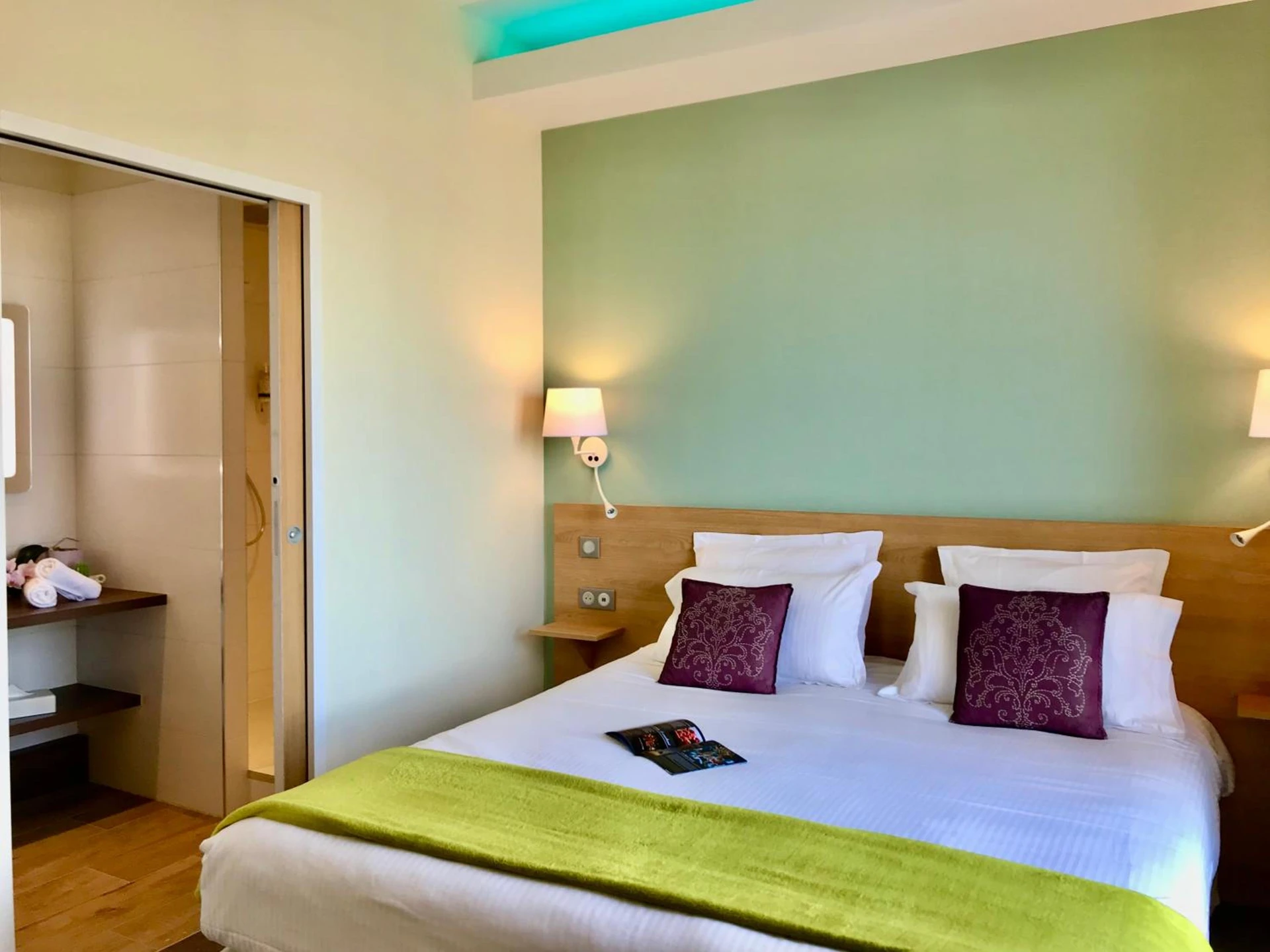 Chambre disponible pour un séminaire d'entreprise à Hôtel Outre-Mer - Villa Le Couchant - Villers-sur-Mer