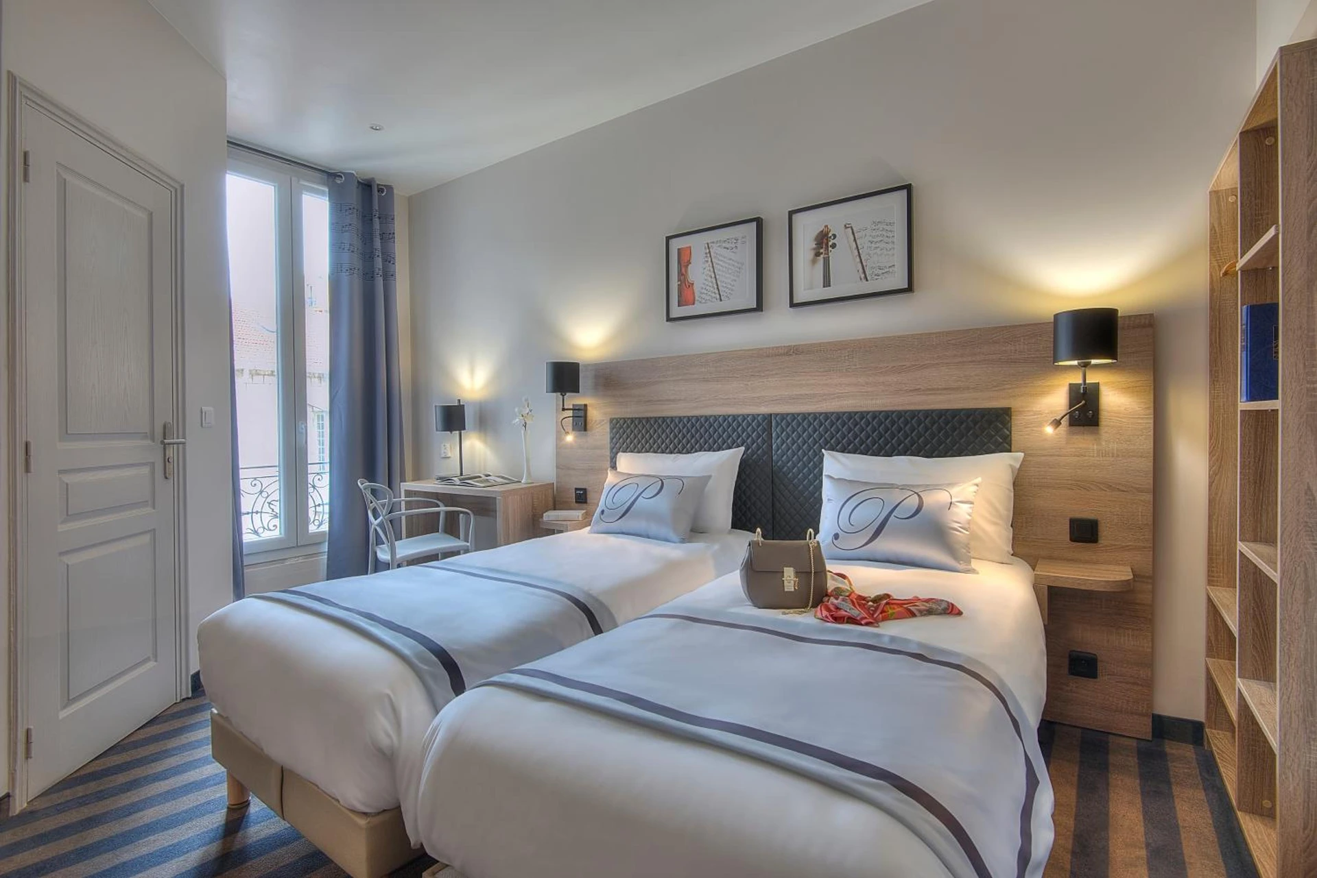 Chambre à Hotel Paganini - Organiser un séminaire d'entreprise à Nice