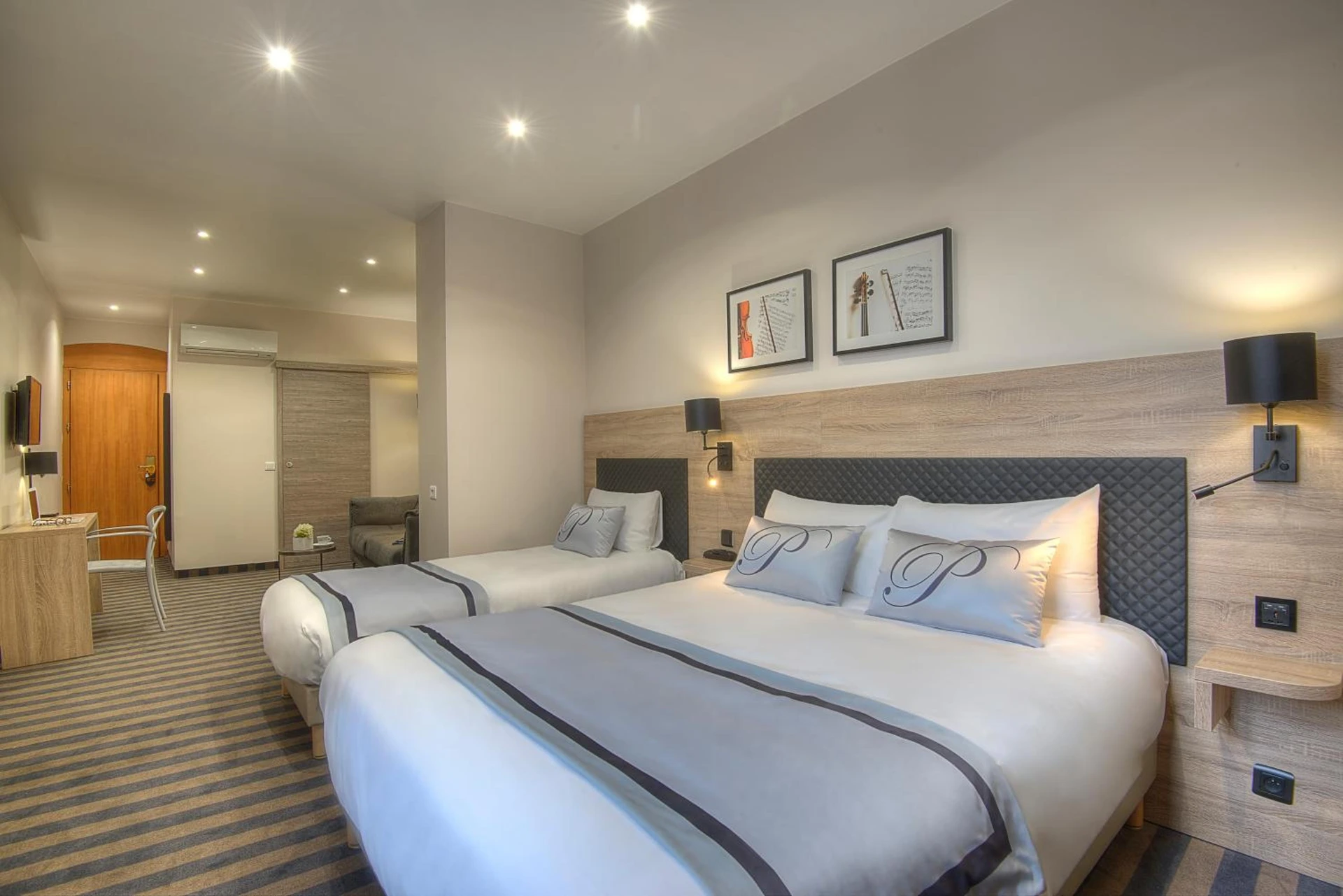 Chambre disponible pour un séminaire d'entreprise à Hotel Paganini - Nice