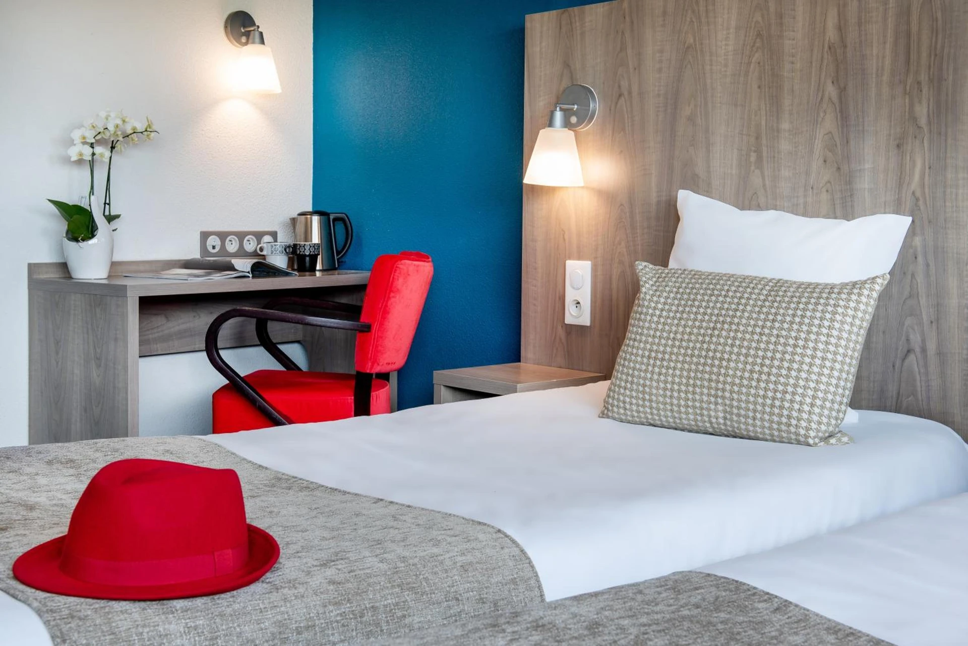 Chambre disponible pour un séminaire d'entreprise à Hôtel Panorama - Lourdes