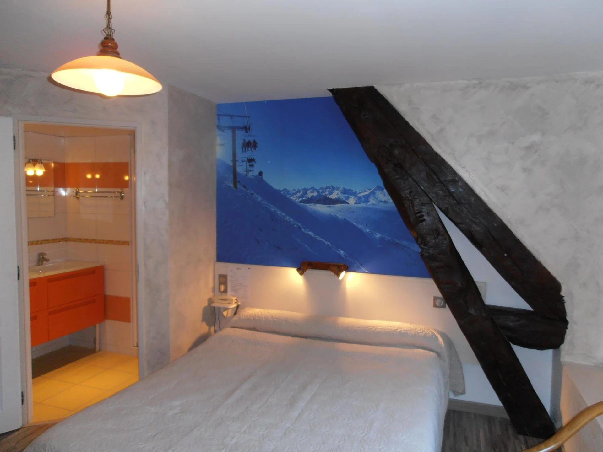 Magnifique chambre pour un séminaire d'entreprise à Hôtel Panoramic et des Bains - Luz-Saint-Sauveur