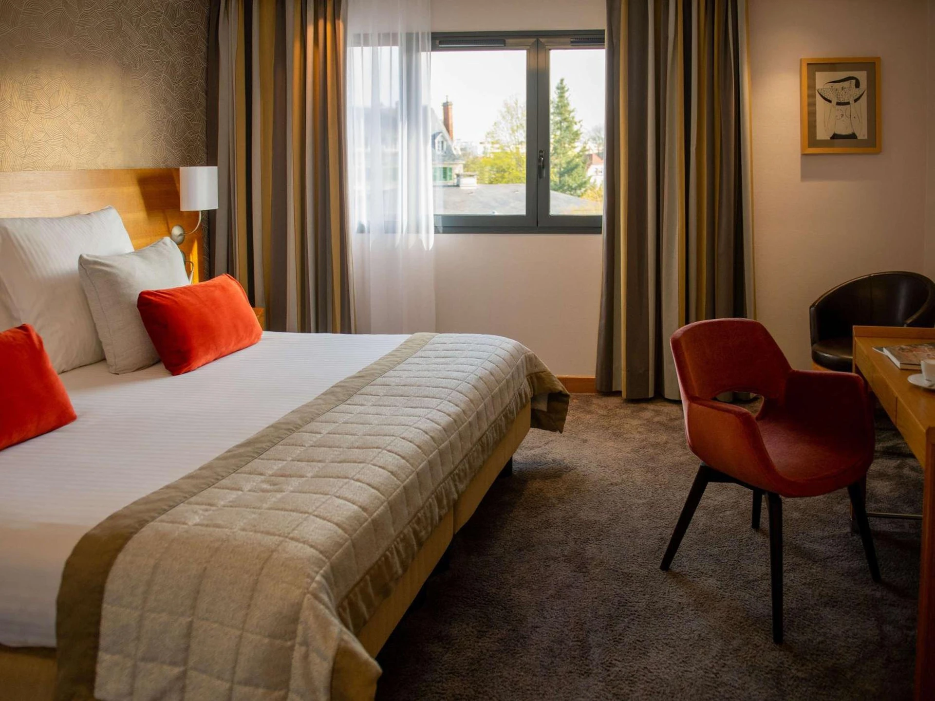 Chambre disponible pour un séminaire d'entreprise à Hotel Parc Beaumont & Spa Pau - MGallery - Pau