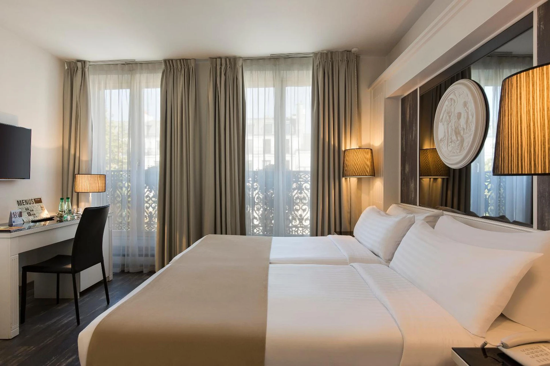 Chambre disponible pour un séminaire d'entreprise à Hotel Paris Opera Affiliated by Meliá - Paris